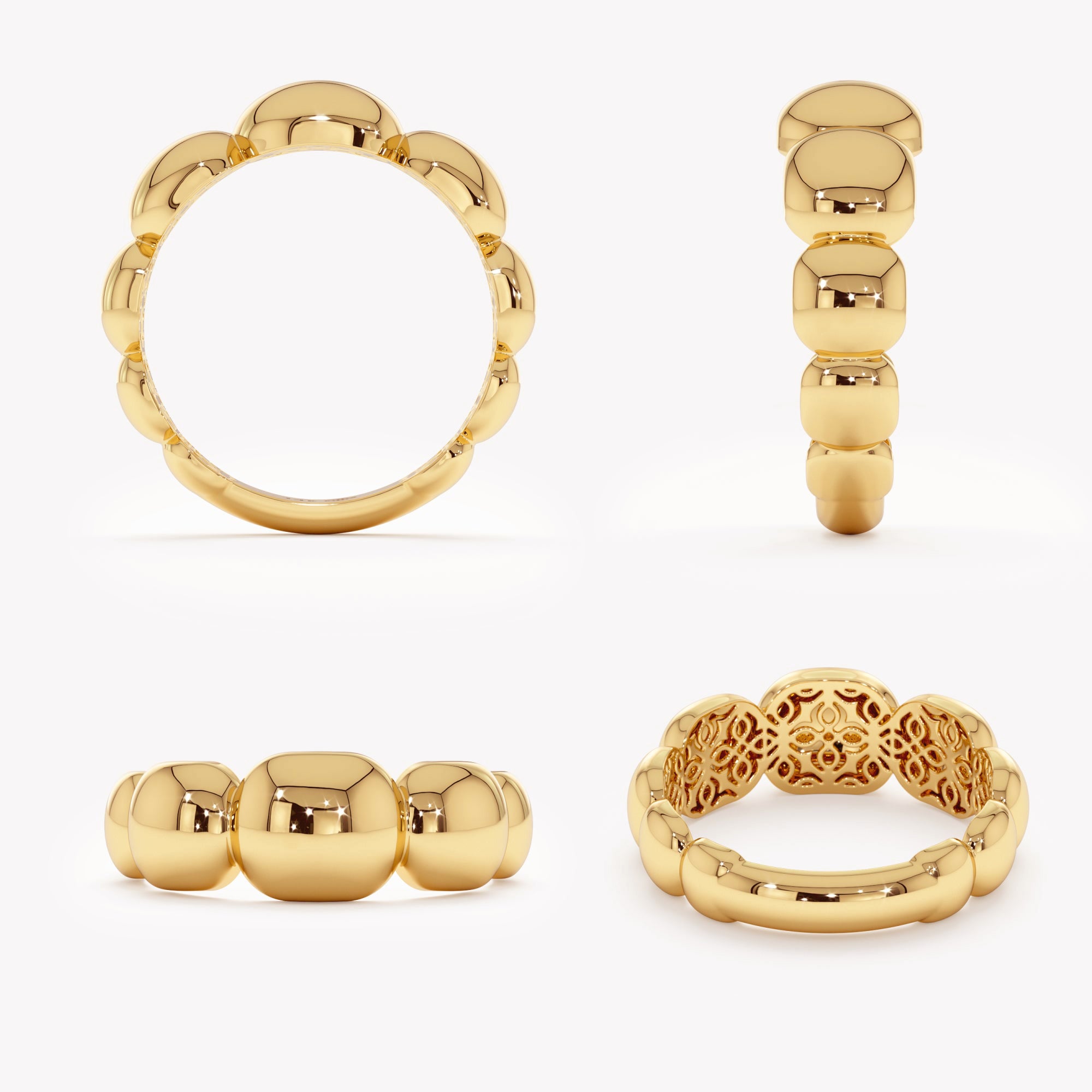 Bold Gold Bubble Band