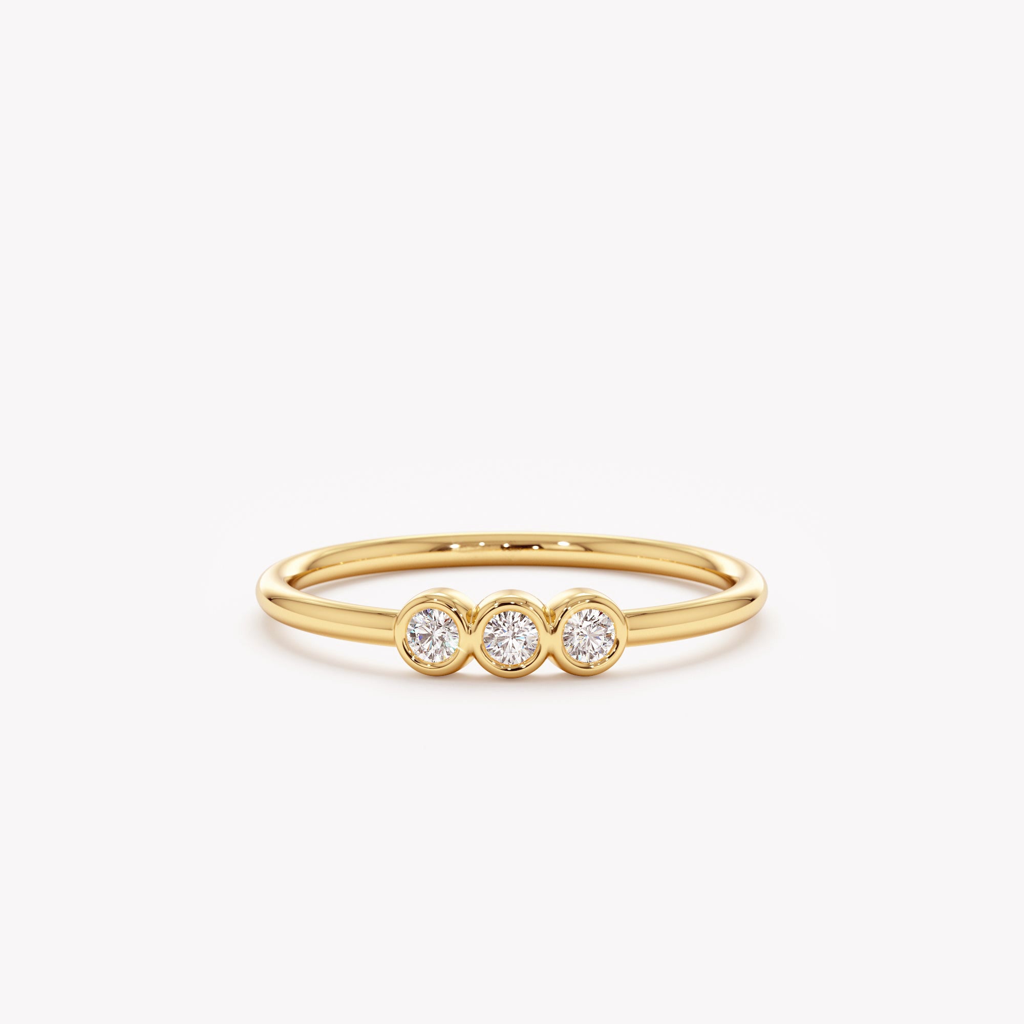 Prismé Triple Bezel Ring