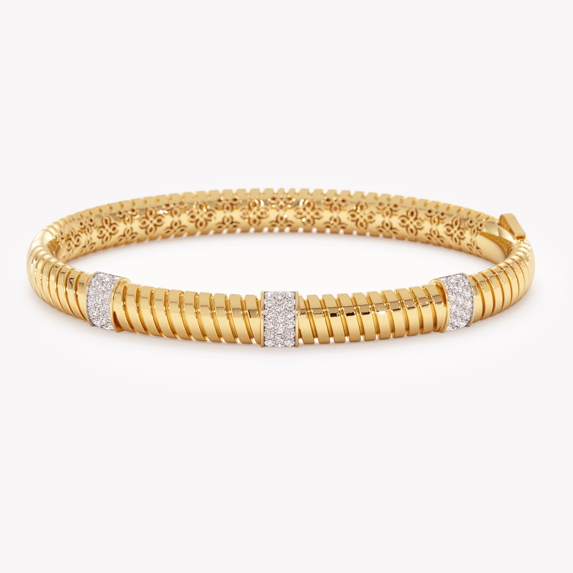 Ribbed Cuff Bracelet