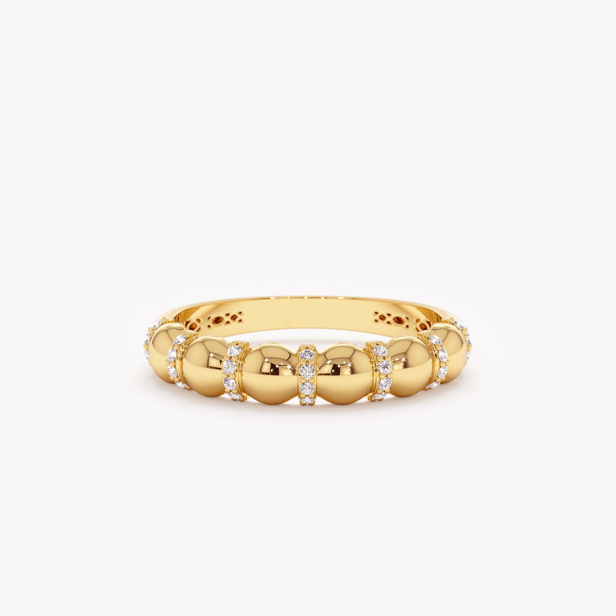 Radiant Bubble Statement Ring