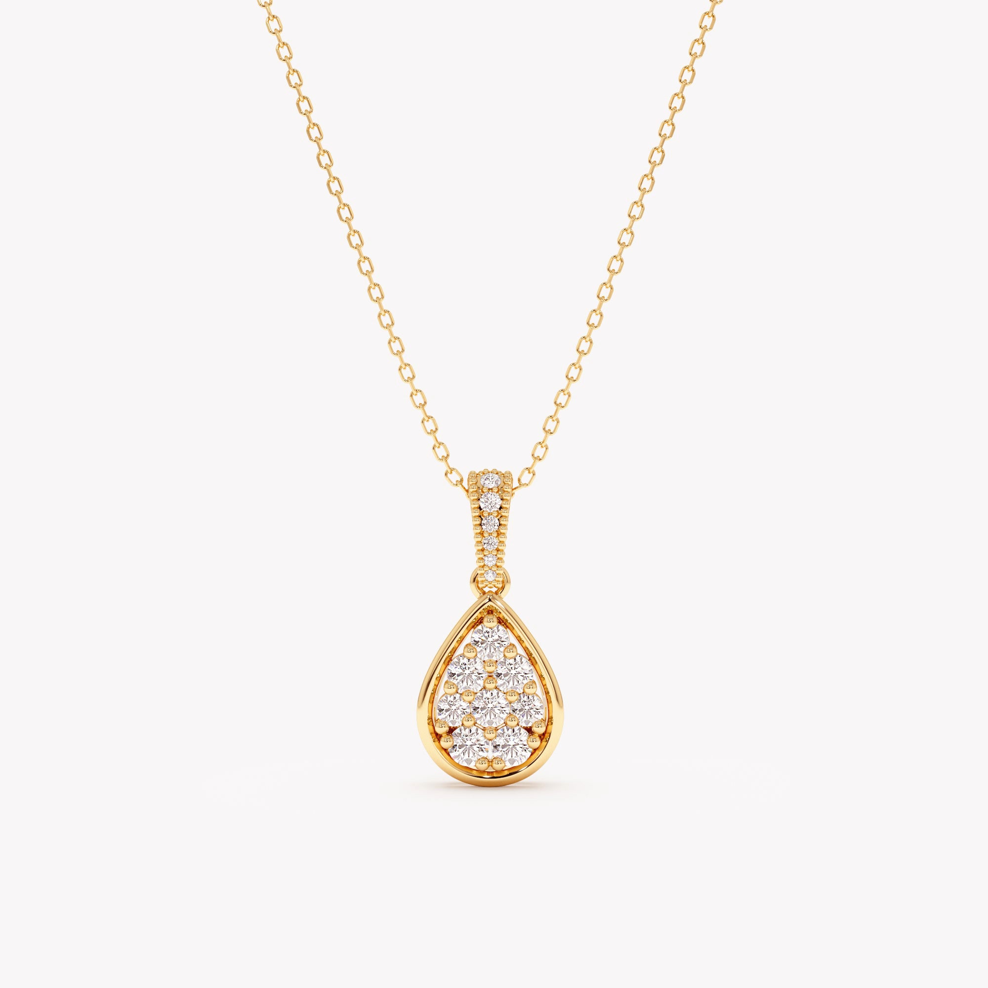 Serenity Teardrop Necklace