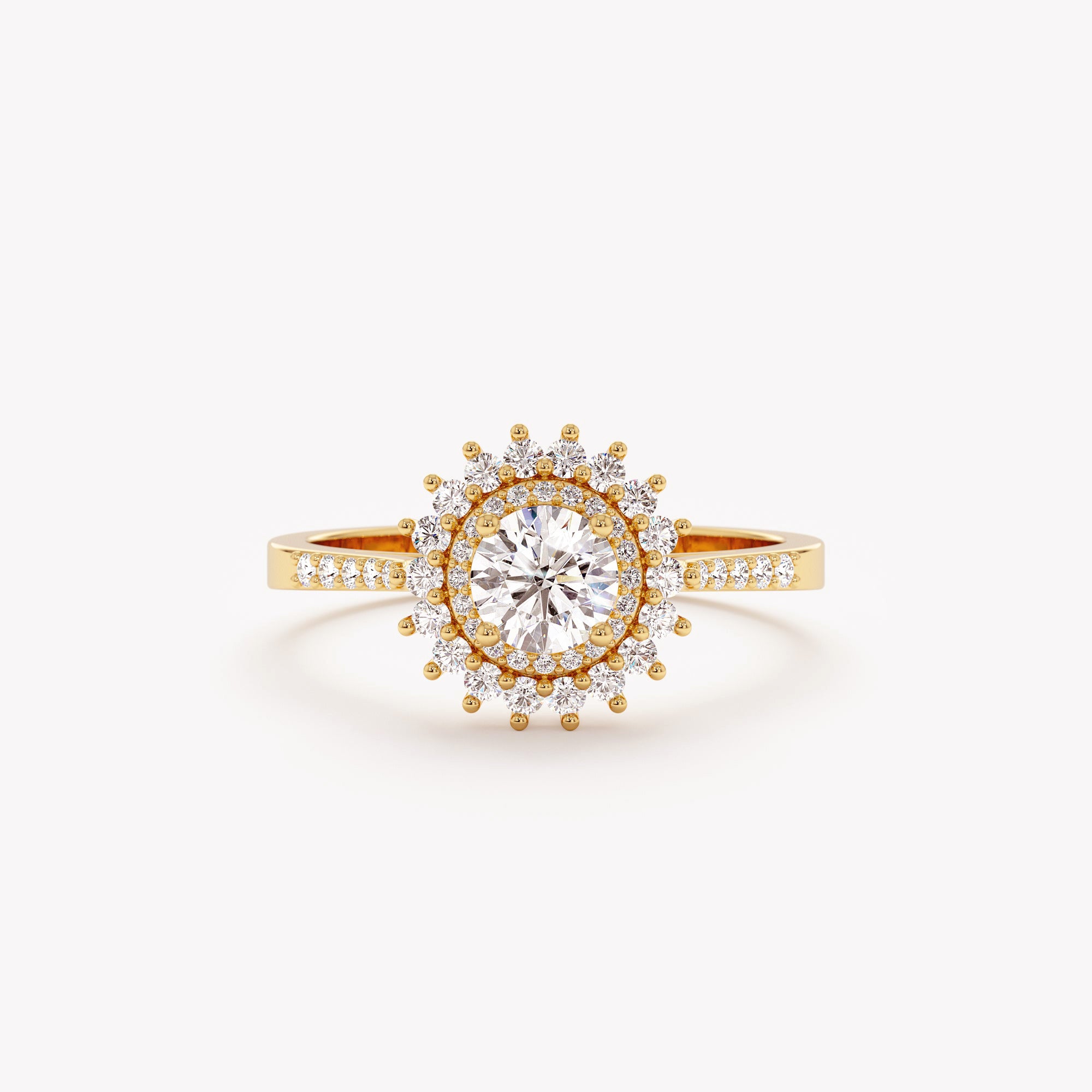 Stellar Burst Diamond Ring
