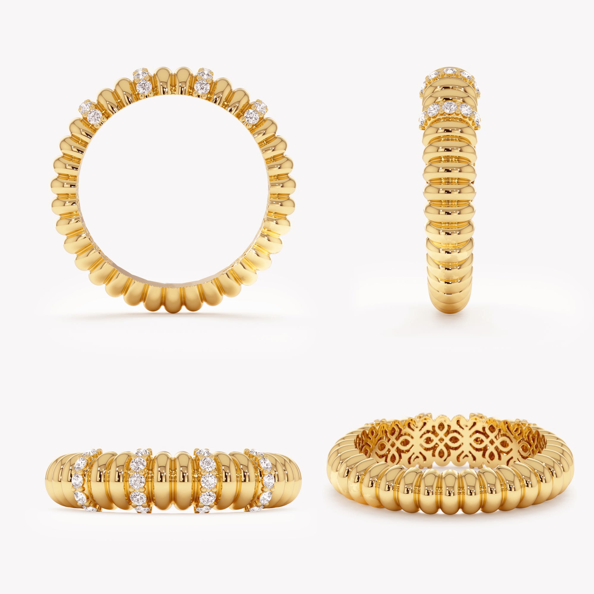 Contour Spark Ring