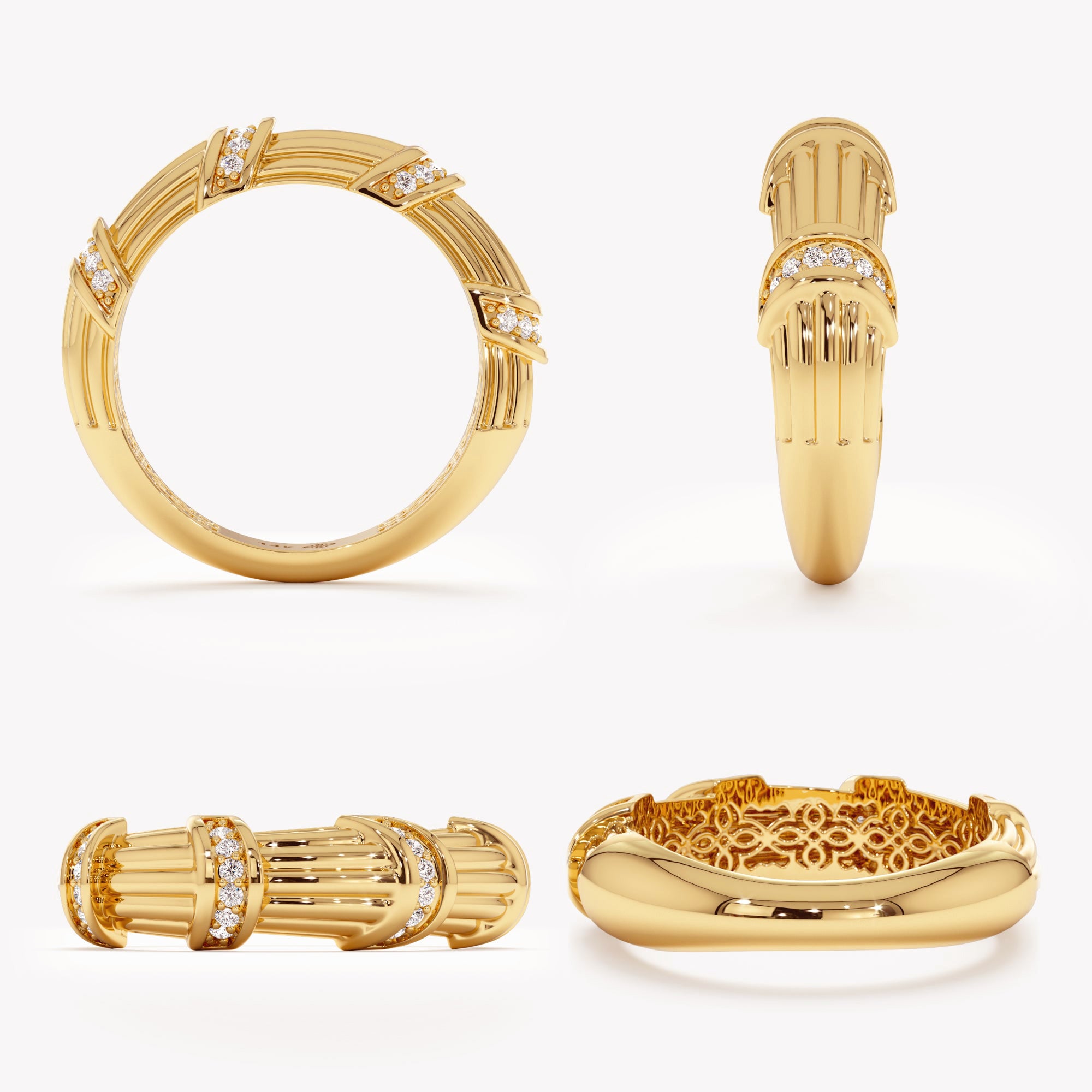 Bamboo Elegance Ring