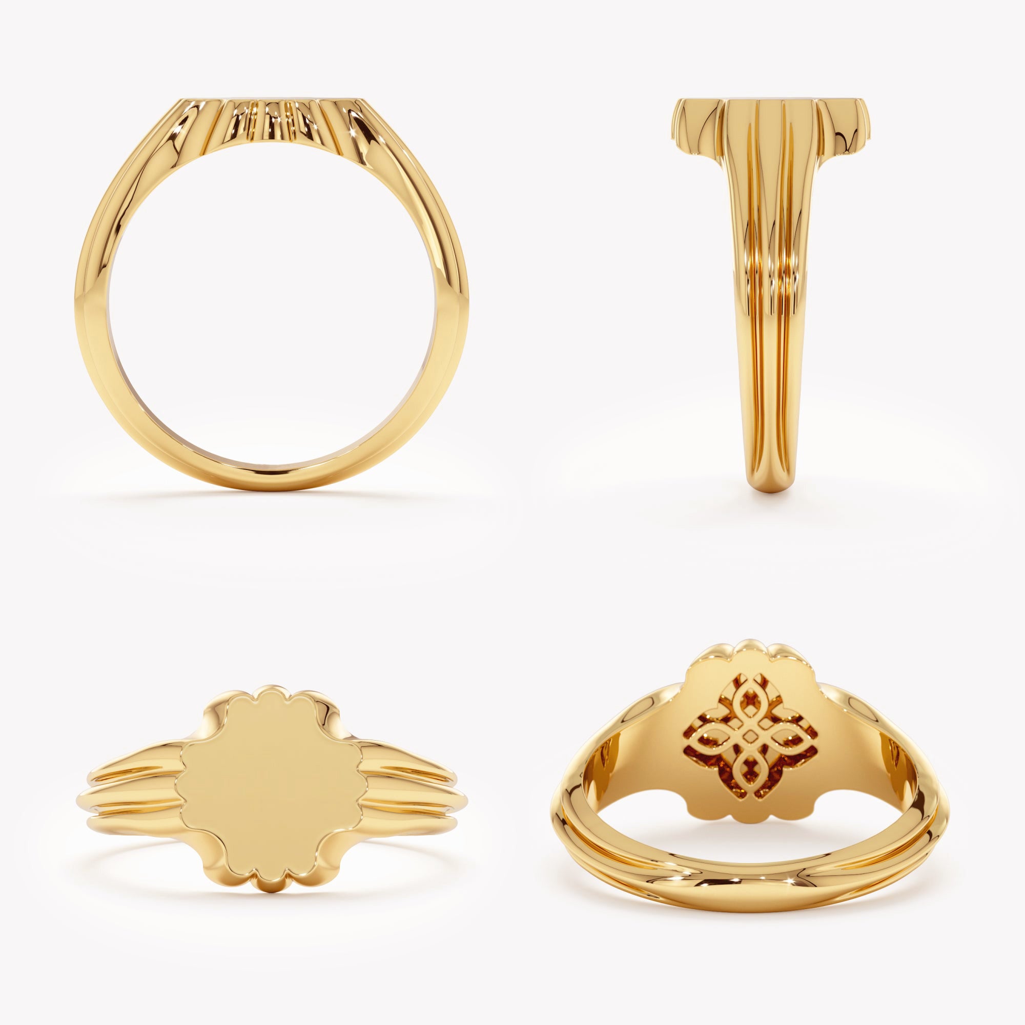Clover Emblem Ring