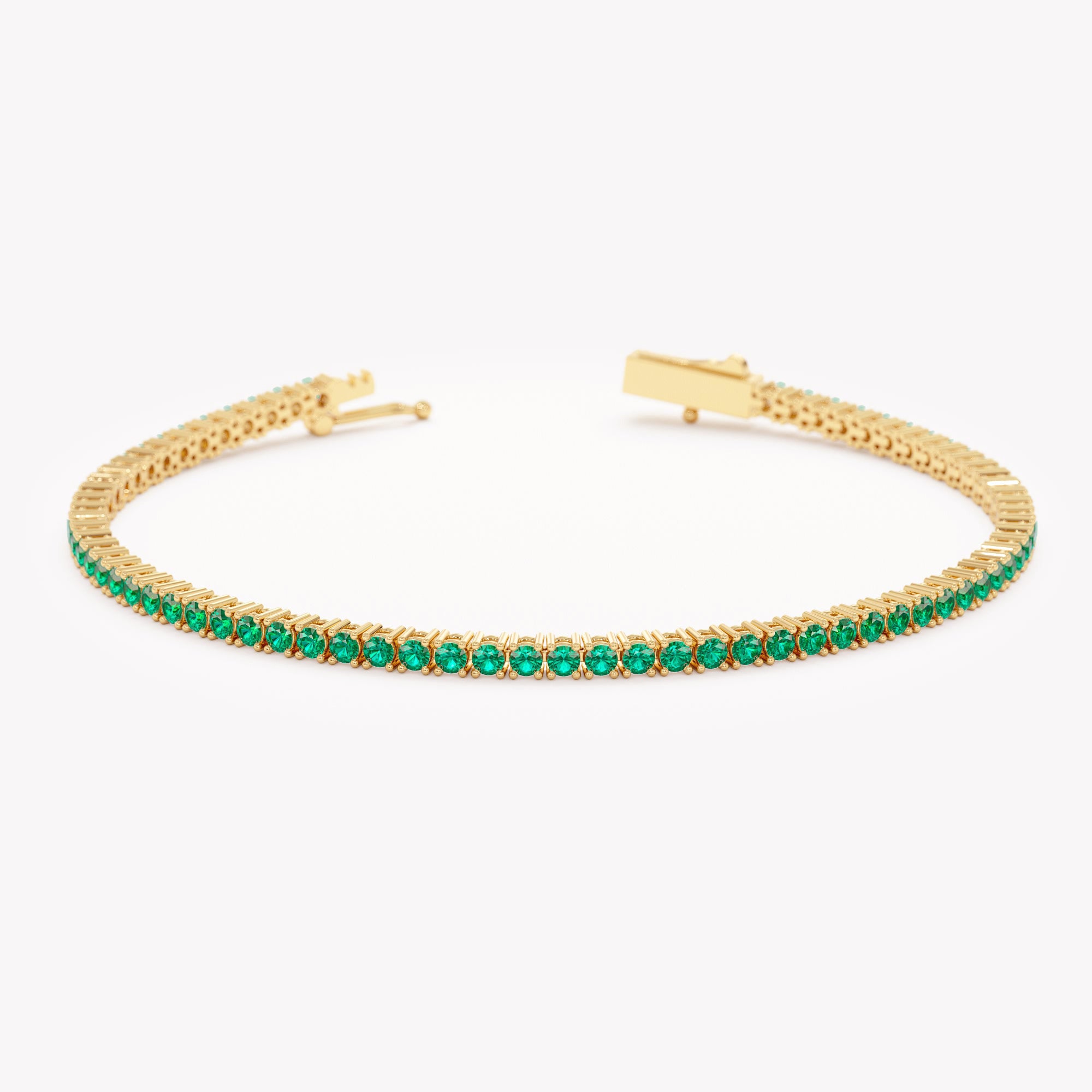 Emerald Connector Bracelet