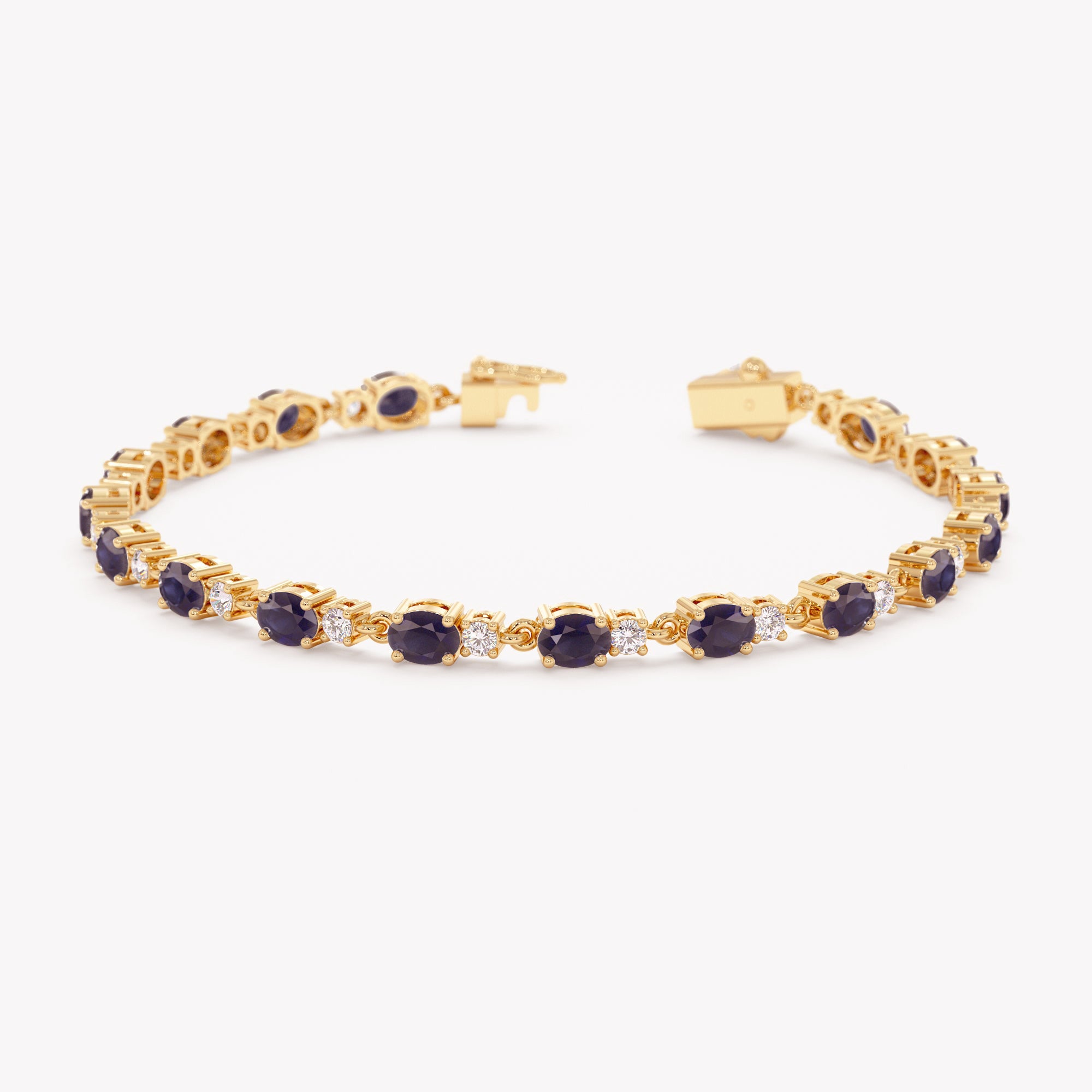 Midnight Sapphire Garland Chain