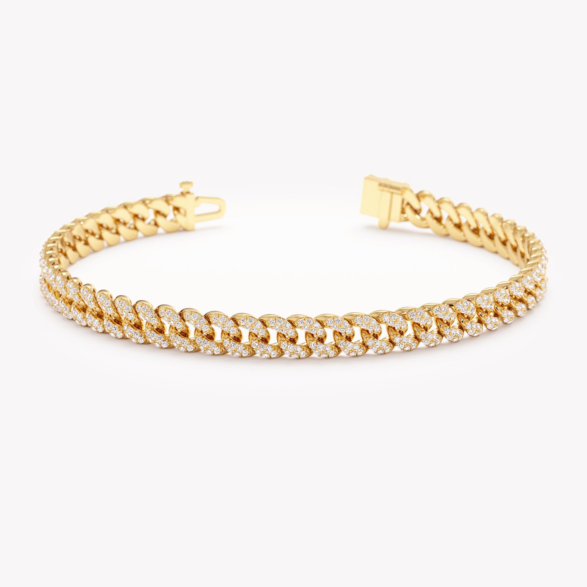 Glam Cuban Chain Bracelet