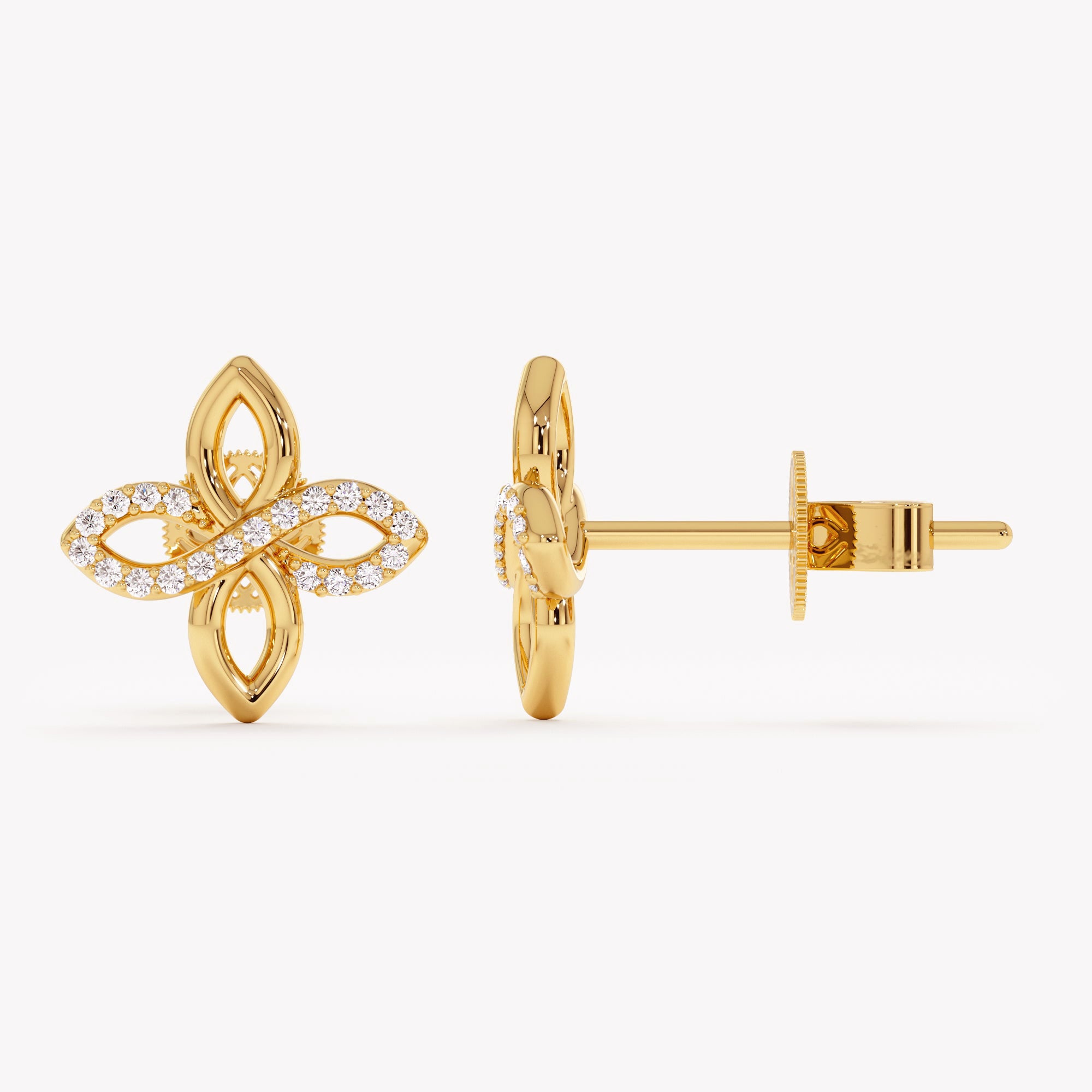 Lucky Leaf Mini Earrings