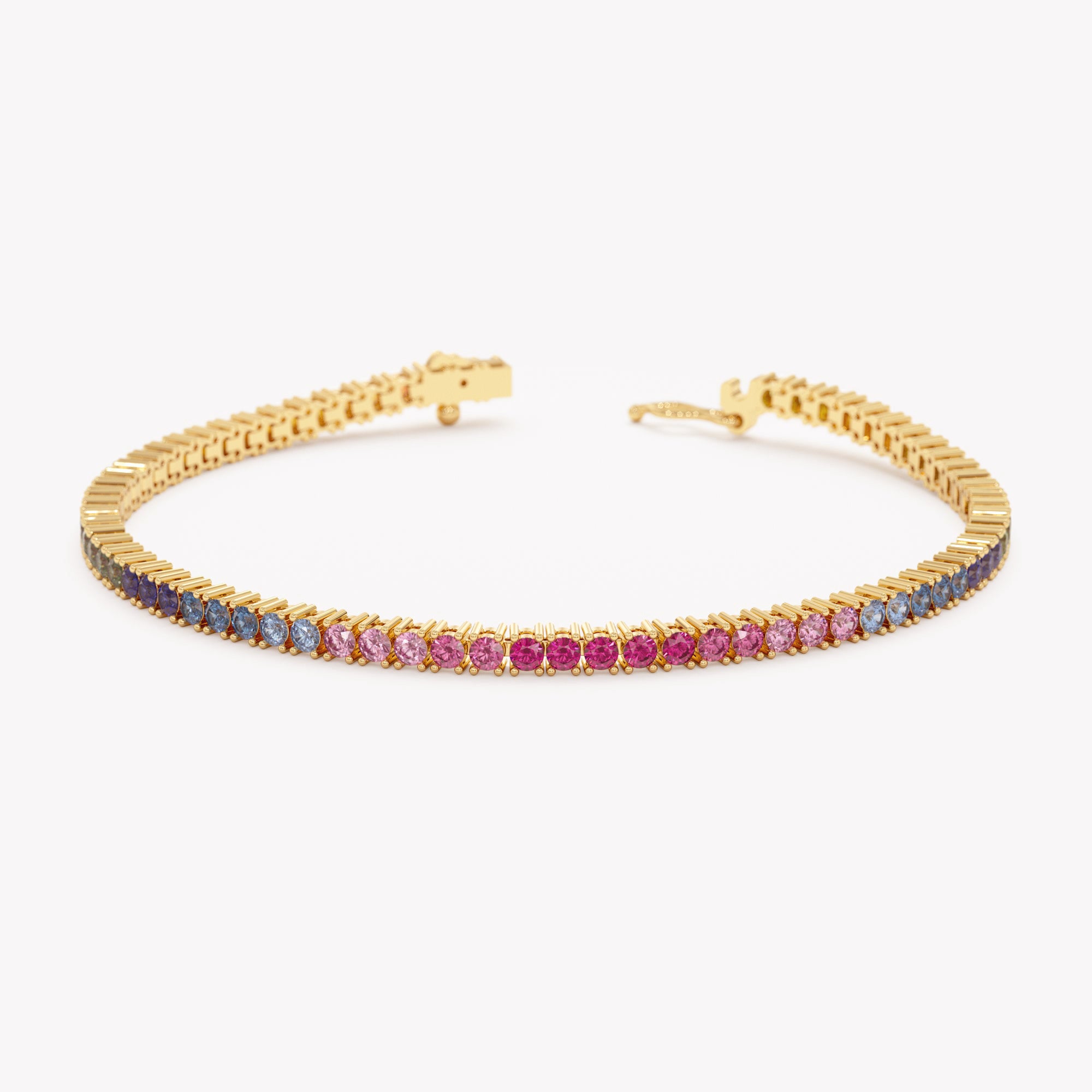 Chromatic Spark Tennis Bracelet