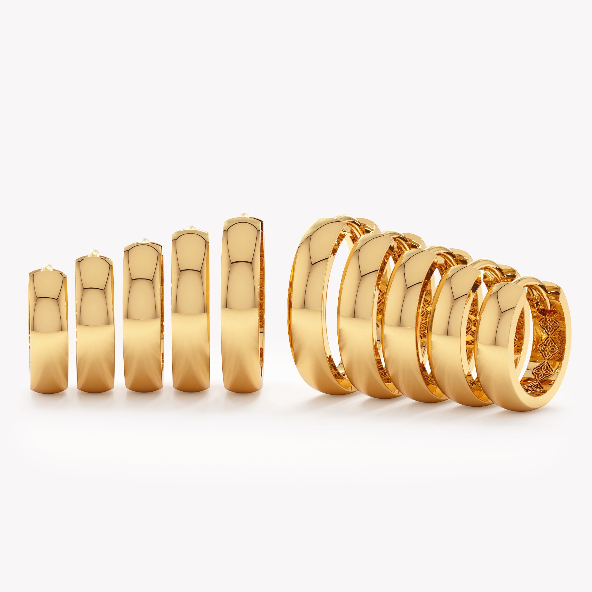 Sterling Silver Mini Huggie Hoops