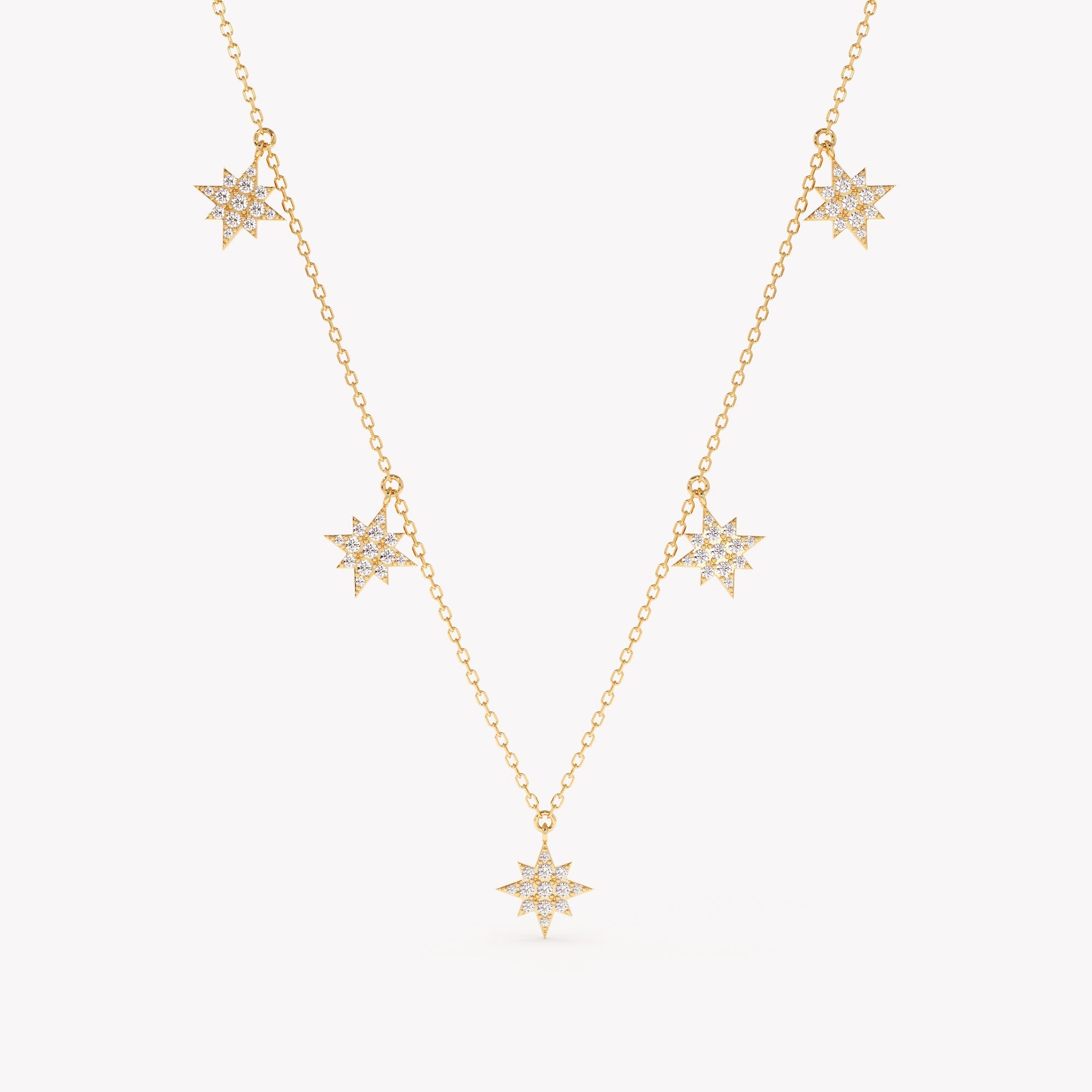 Celestial Glow Station Necklace