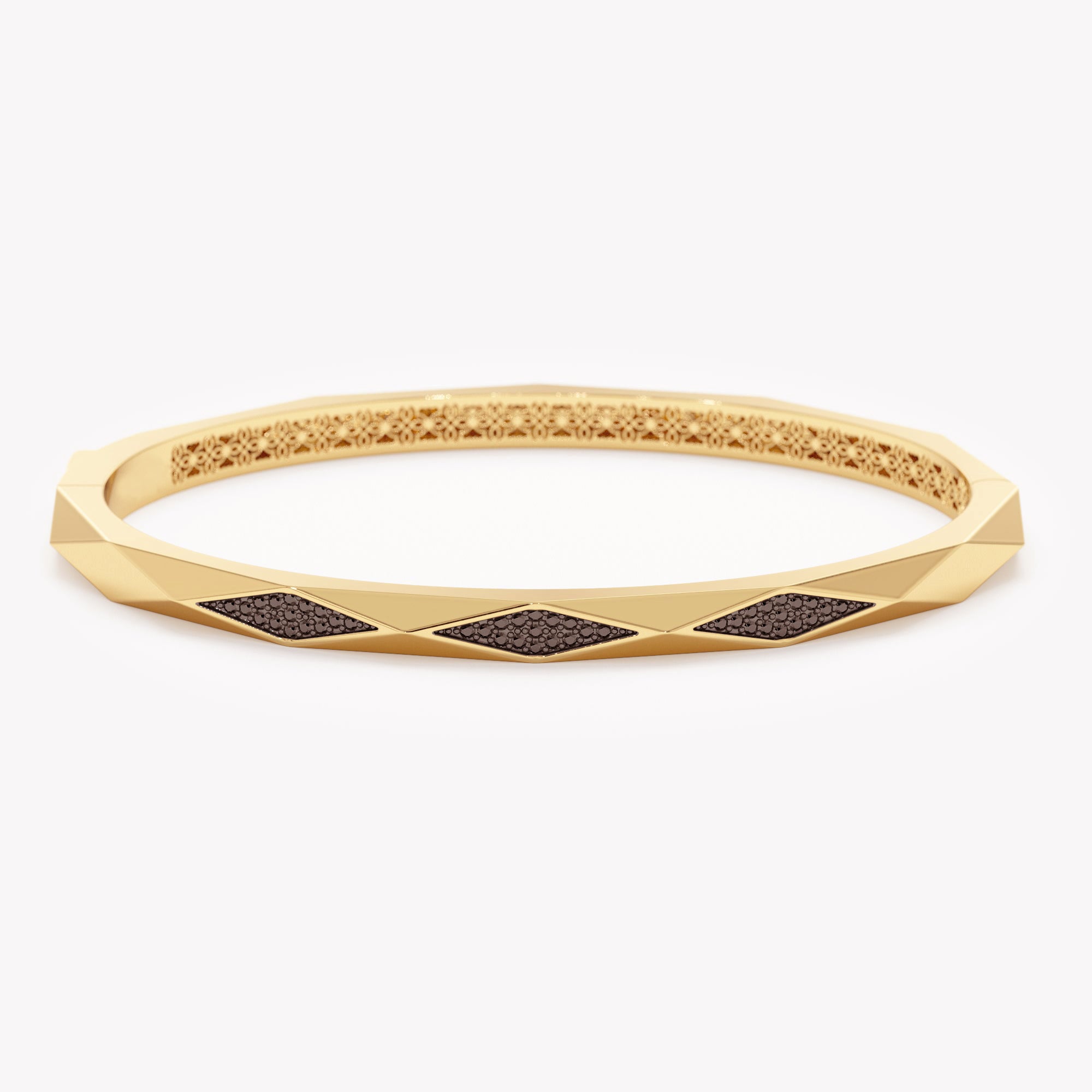 Dark Glamour Bangle Bracelet