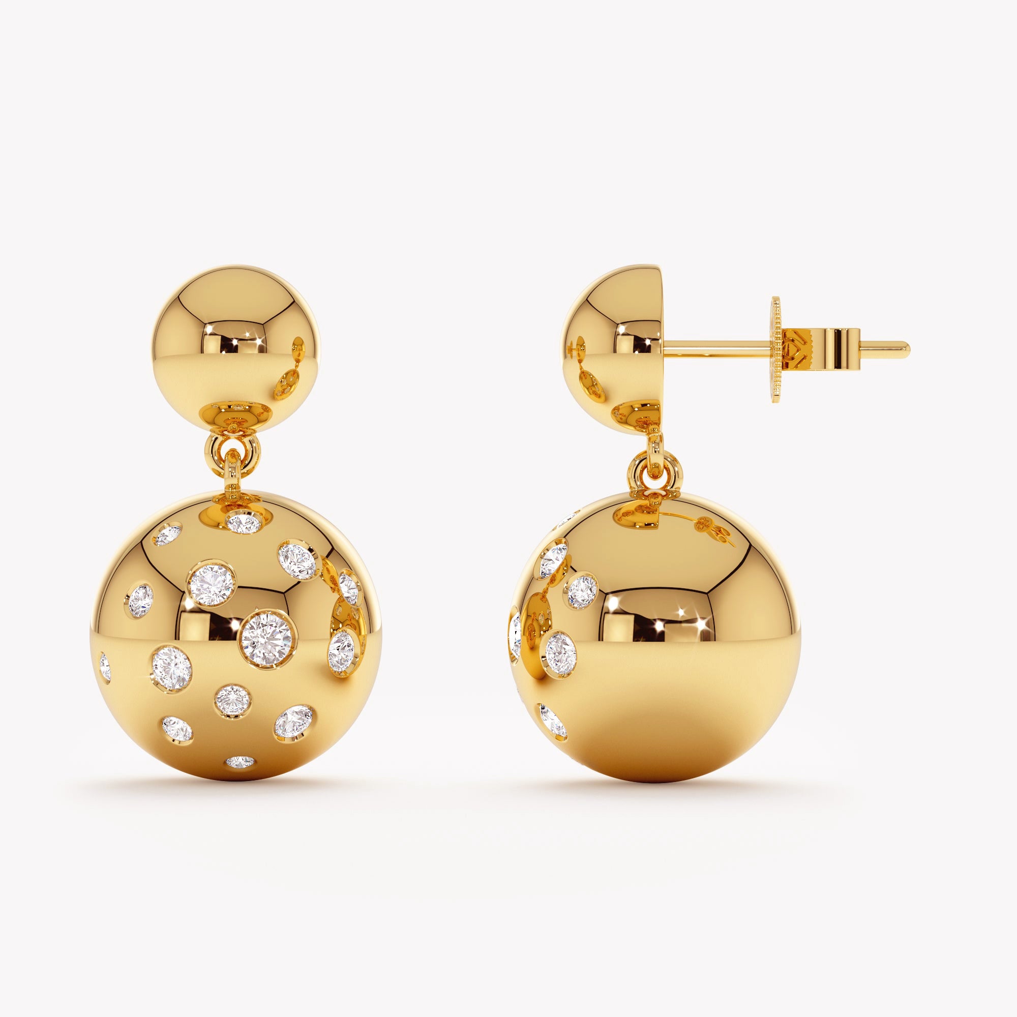 Eclipse Ball Drops Earrings