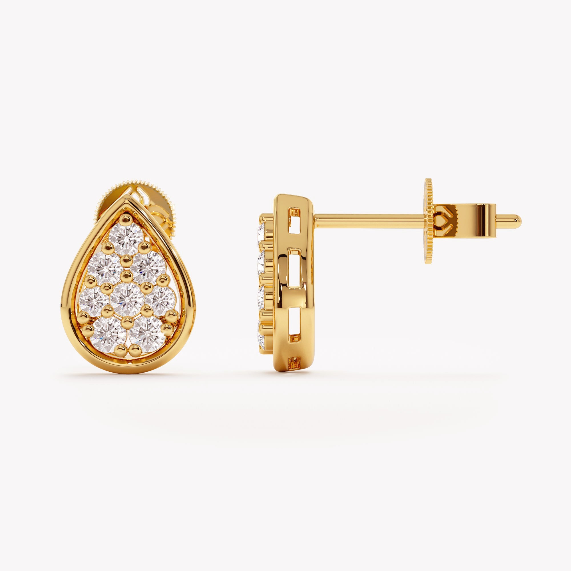 Opaline Teardrops earrings