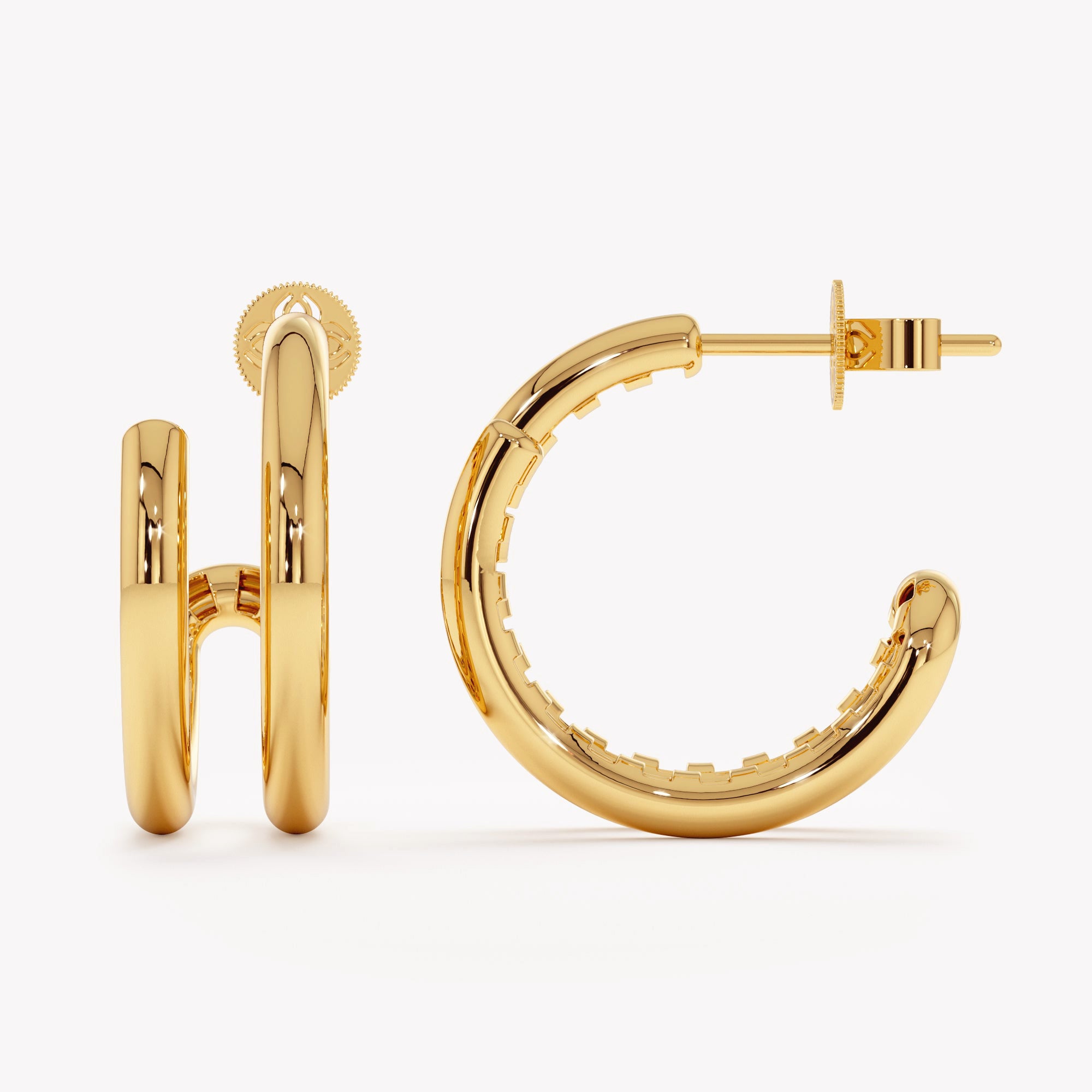Modern Layered Hoops