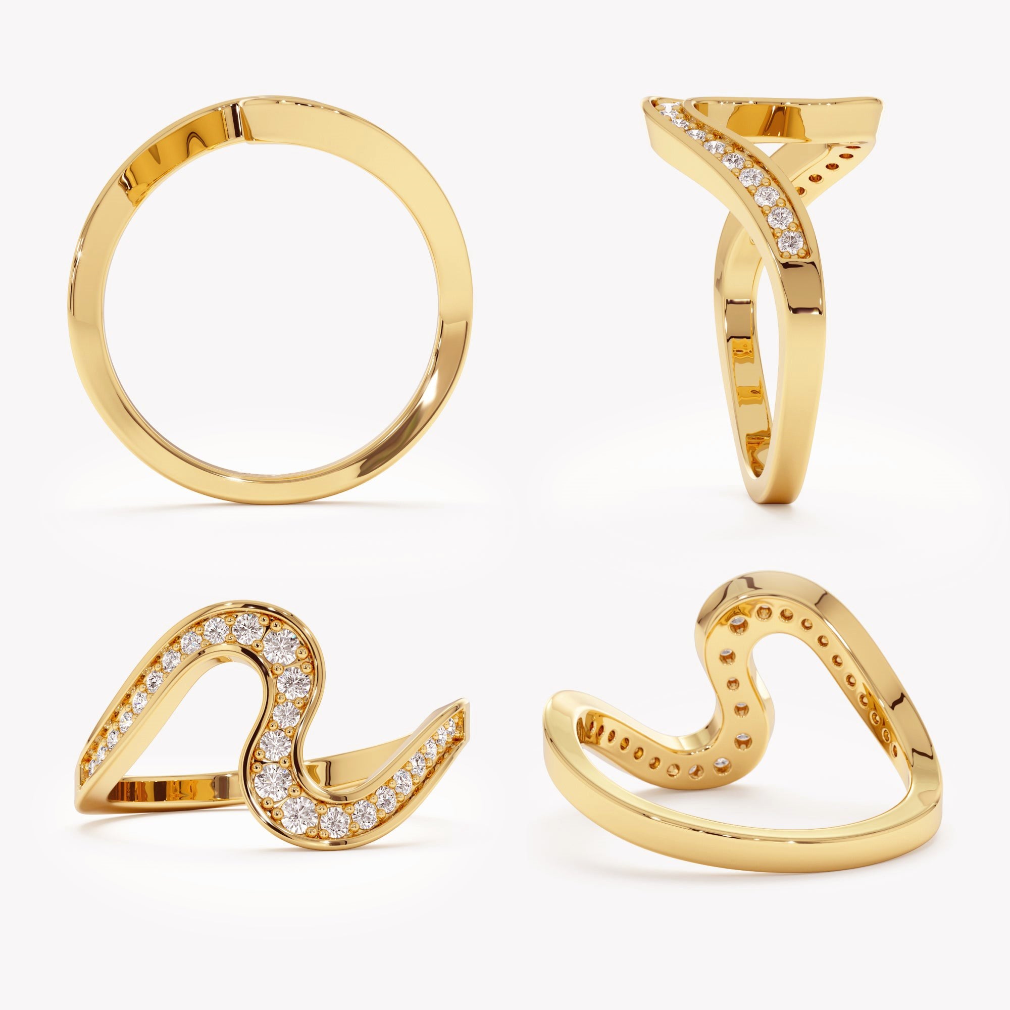 Wave Luxe Ring