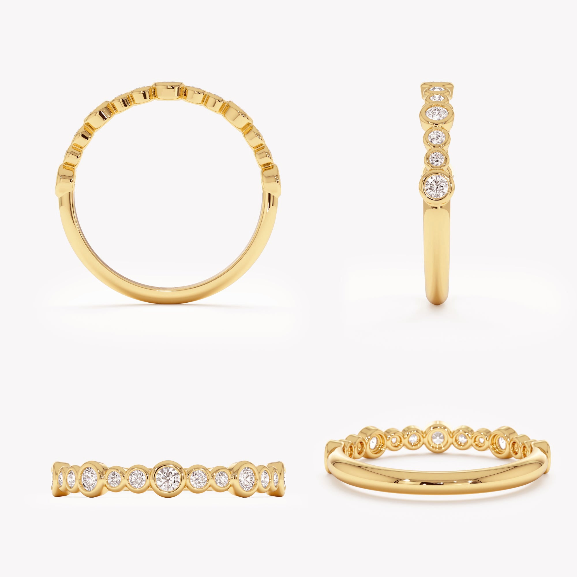 Luminous Bubble Stacking Ring