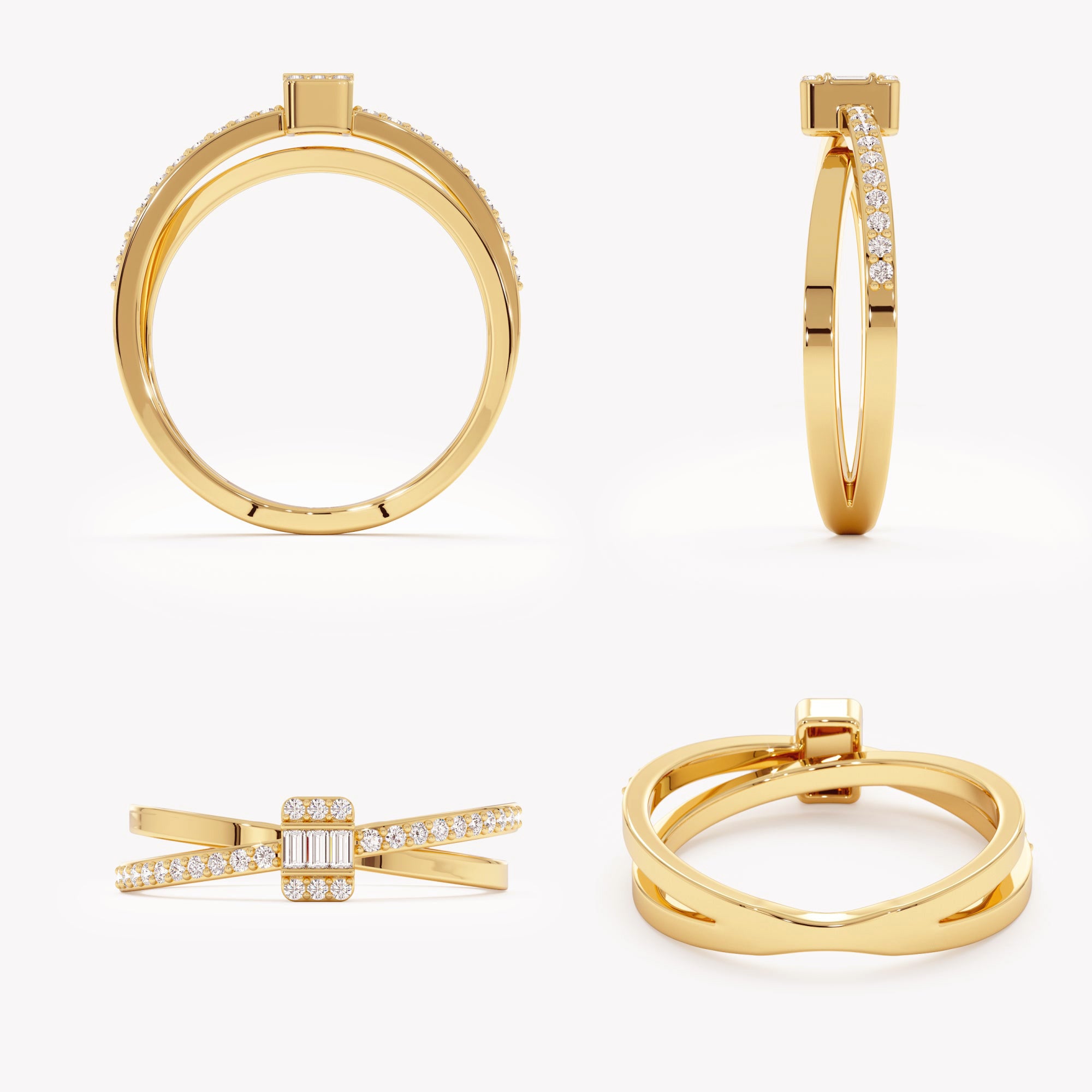 Crossover Shine Ring