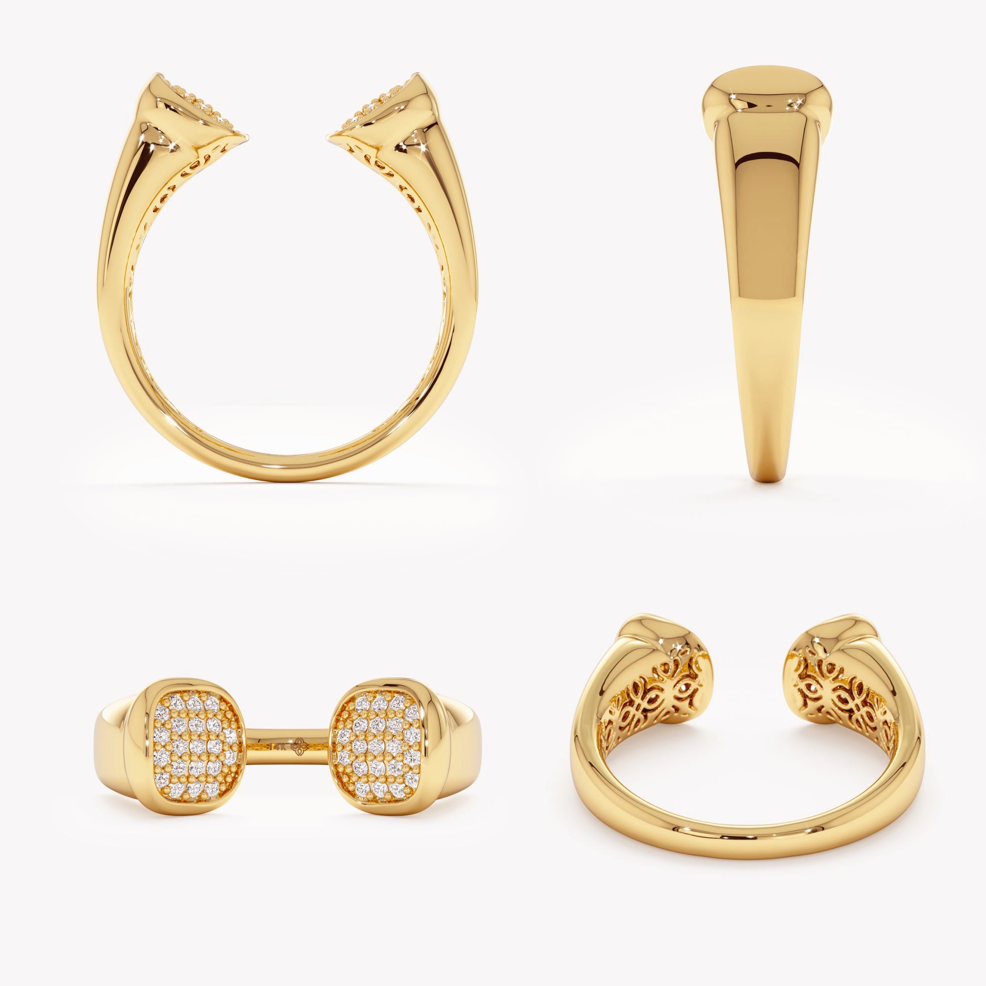 Lunaris Open Band Ring
