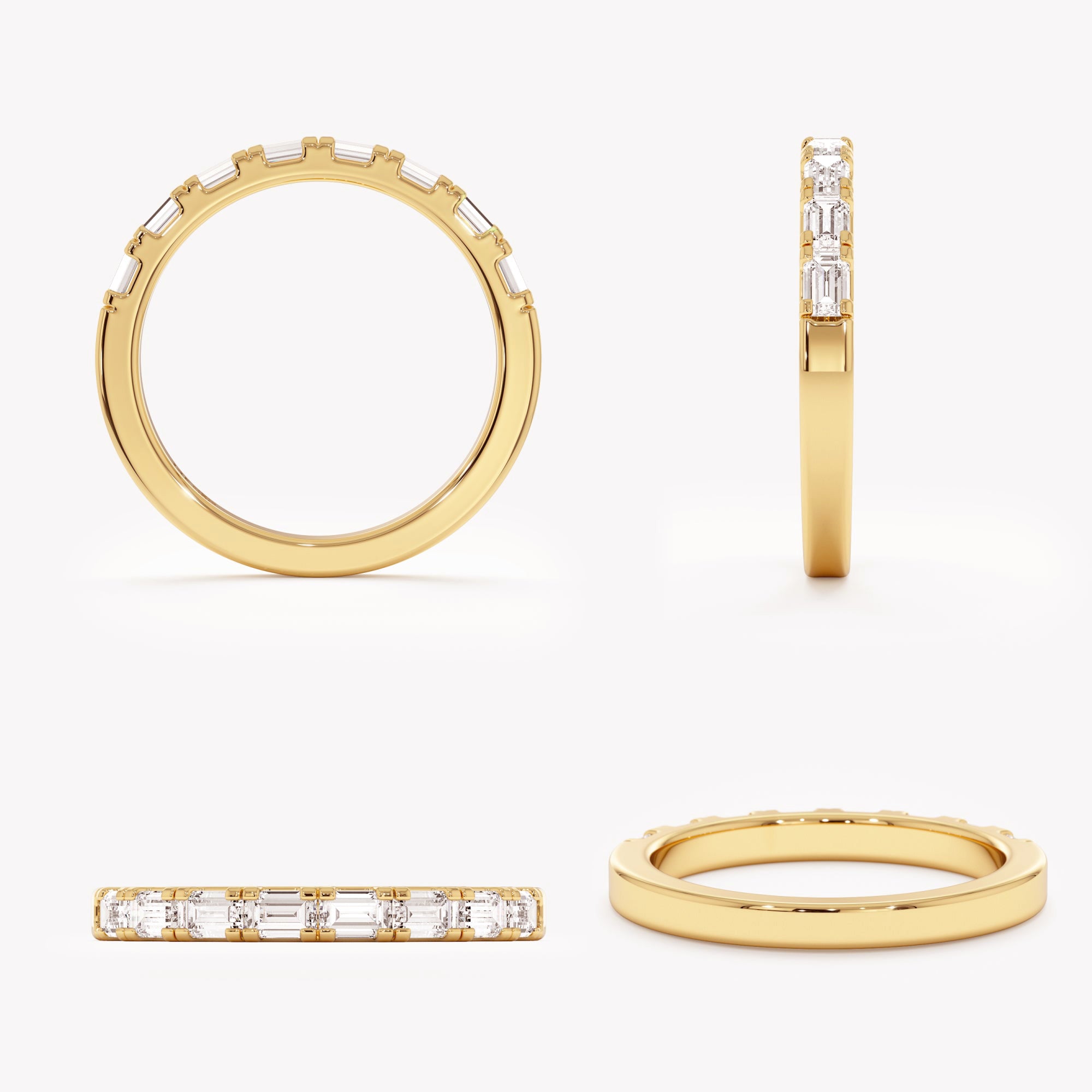 Lustre Line Lab Diamond Ring