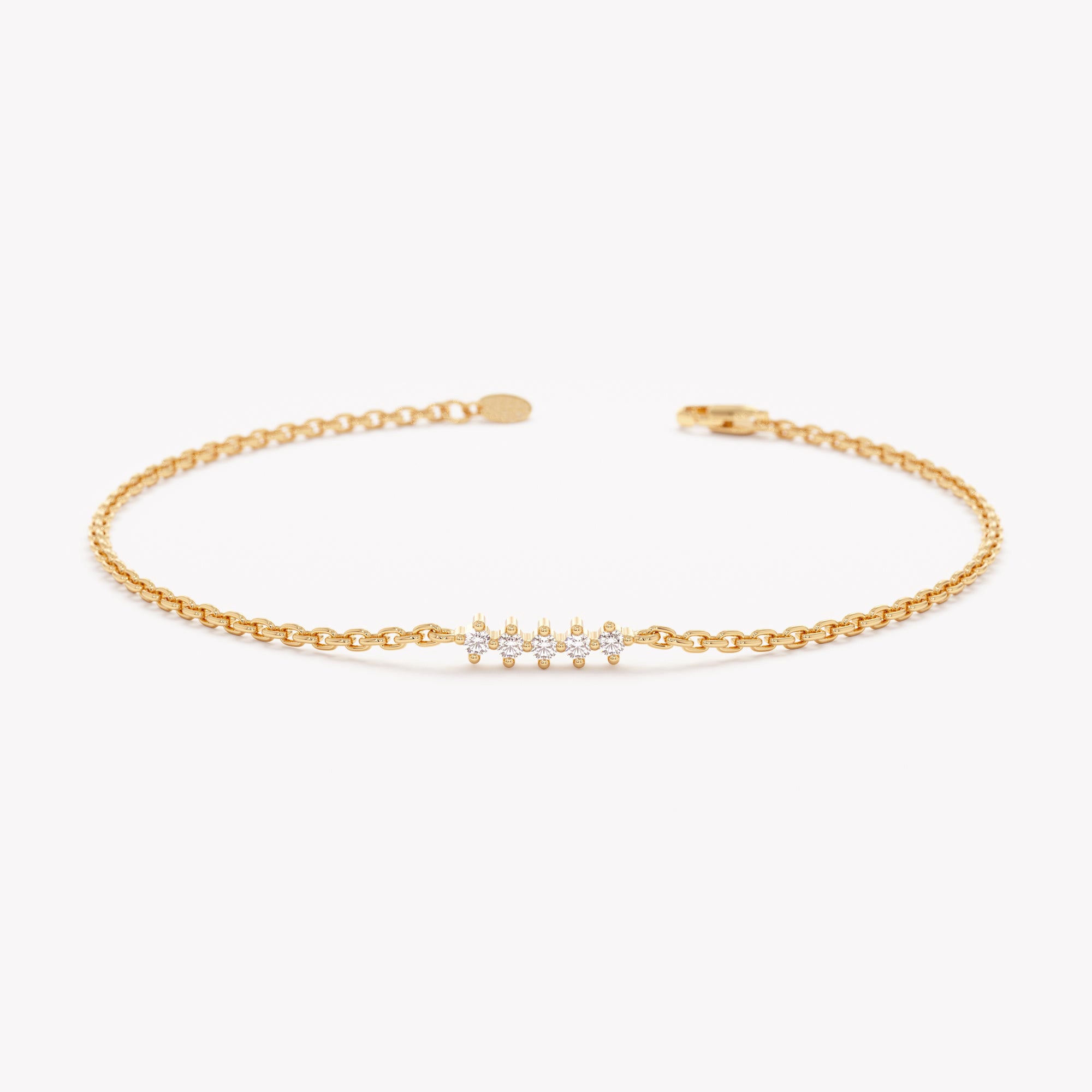 Dainty Spark Bar Bracelet