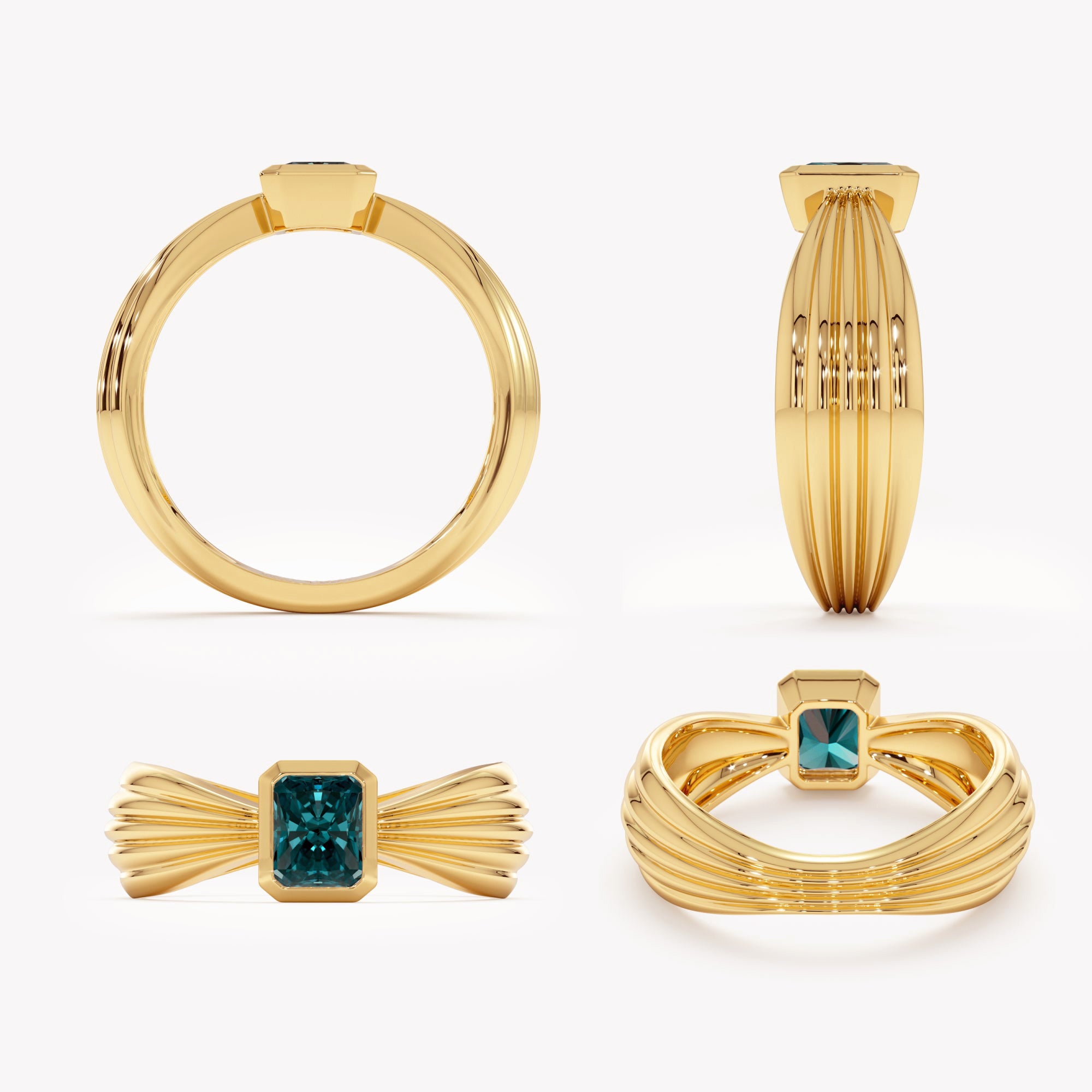 Deco Dream Sapphire Ring