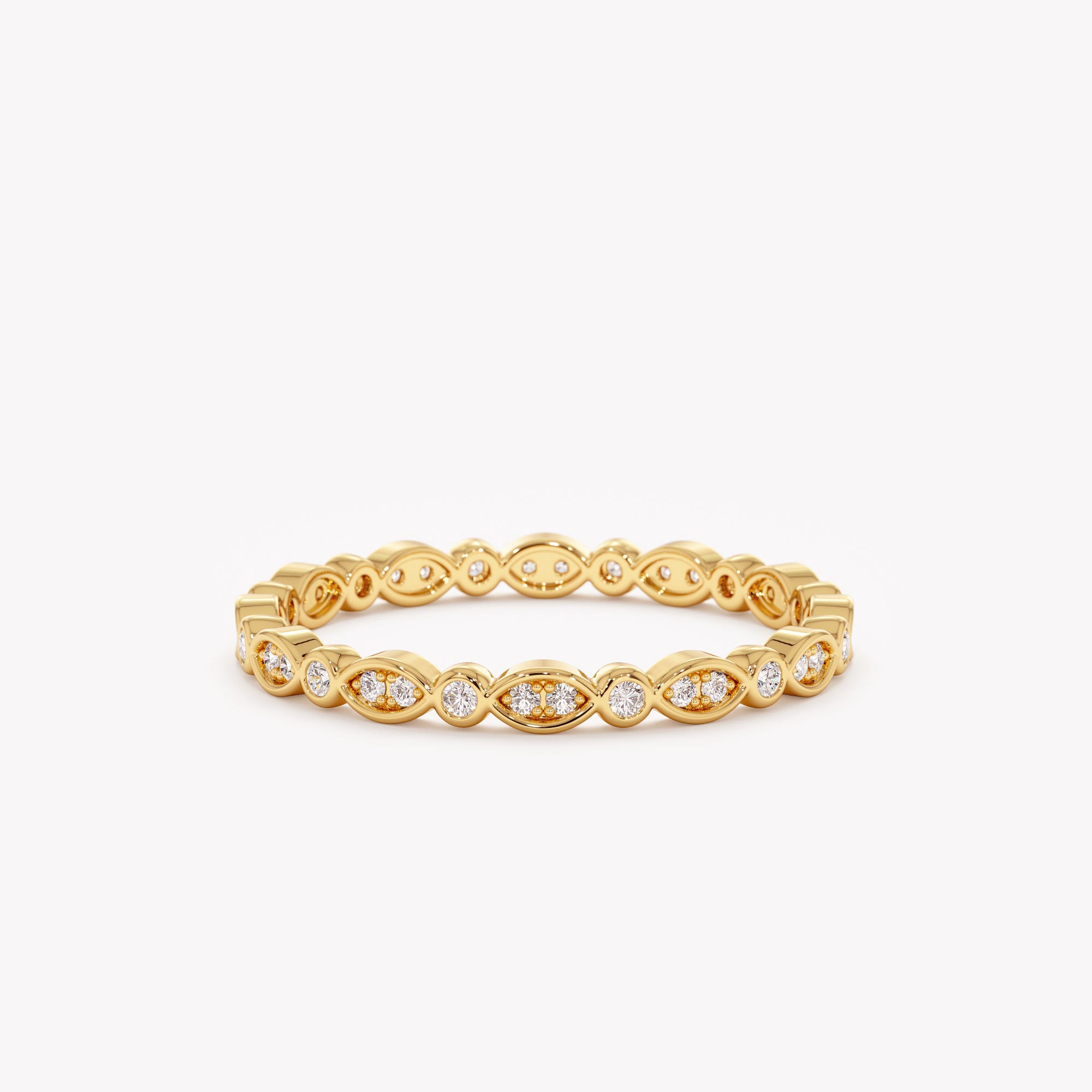 Deco Luxe Diamond Ring