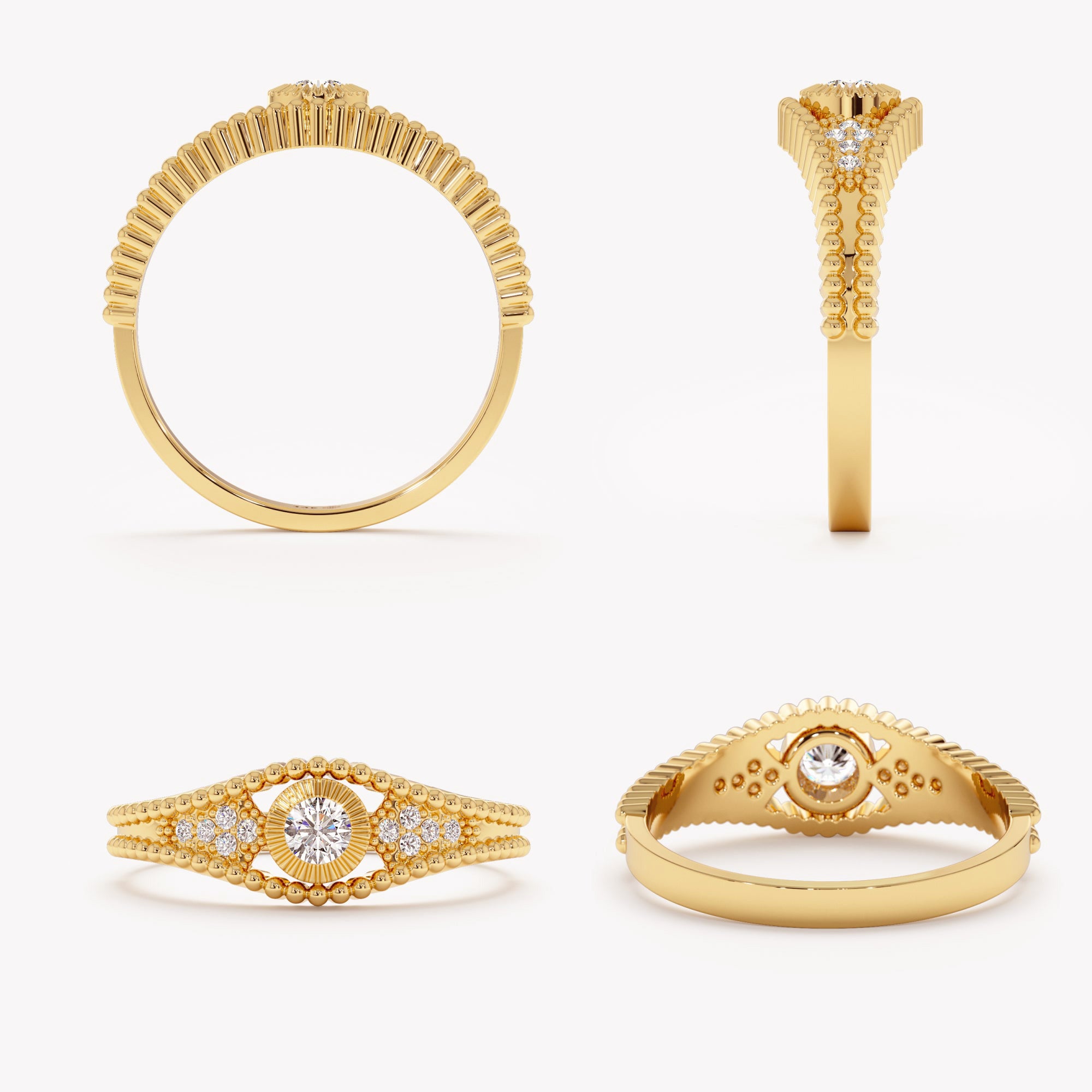Ornate Spark Ring