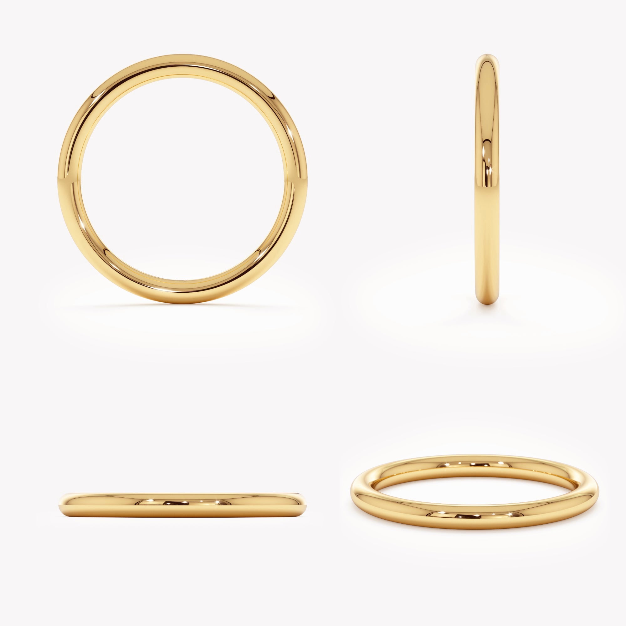 Graceful Circle Band Ring