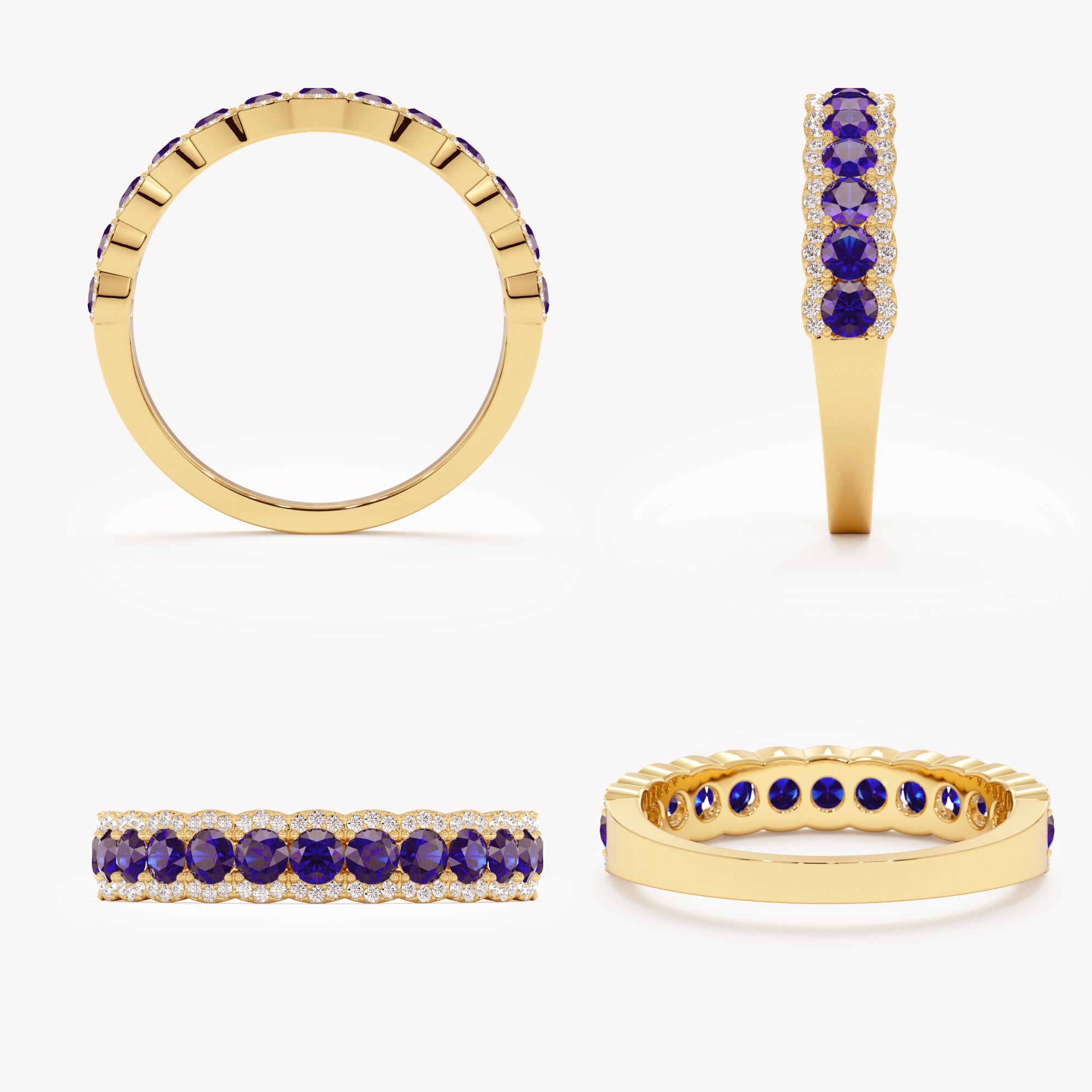 Midnight Glow Sapphire Ring
