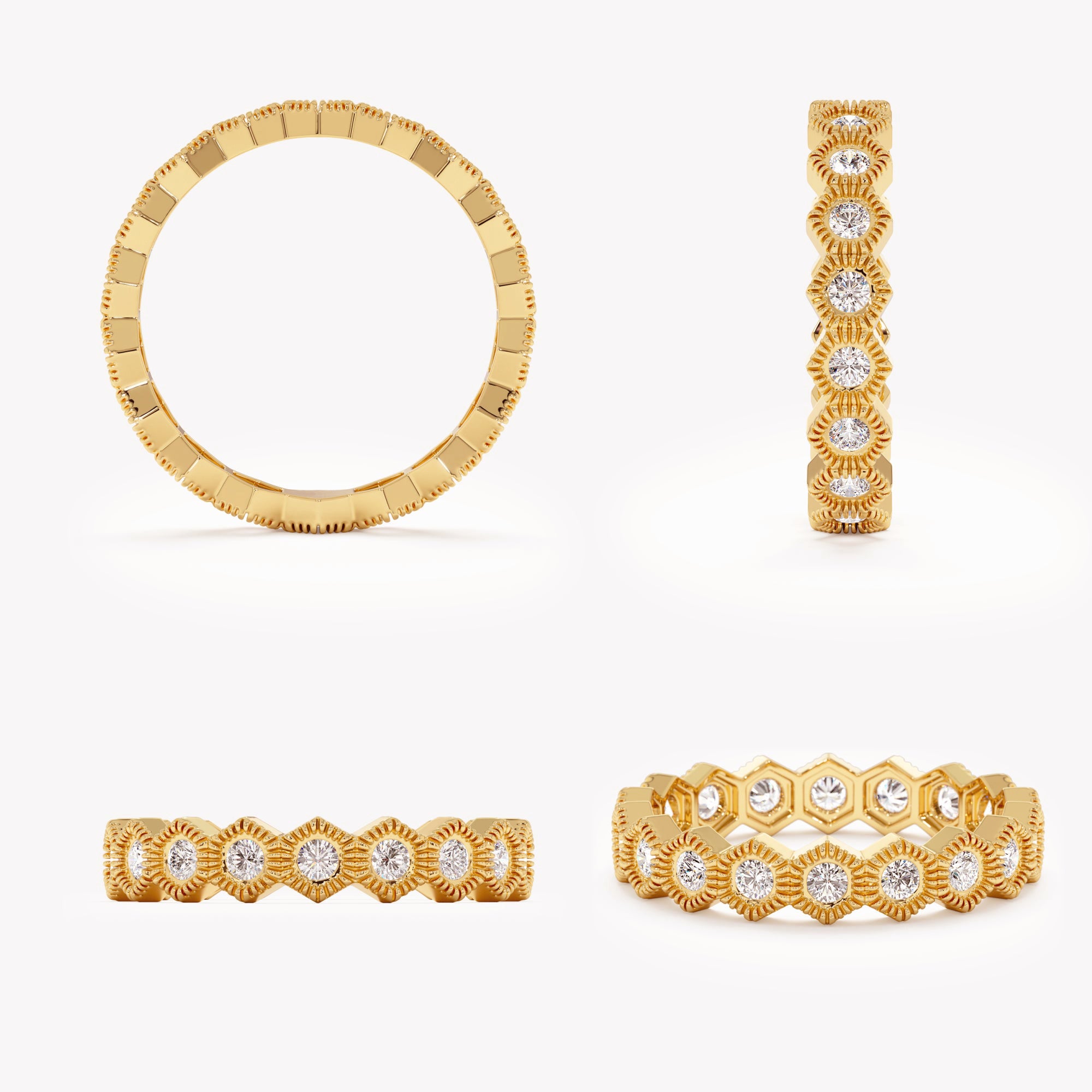 Gleaming Hive Ring