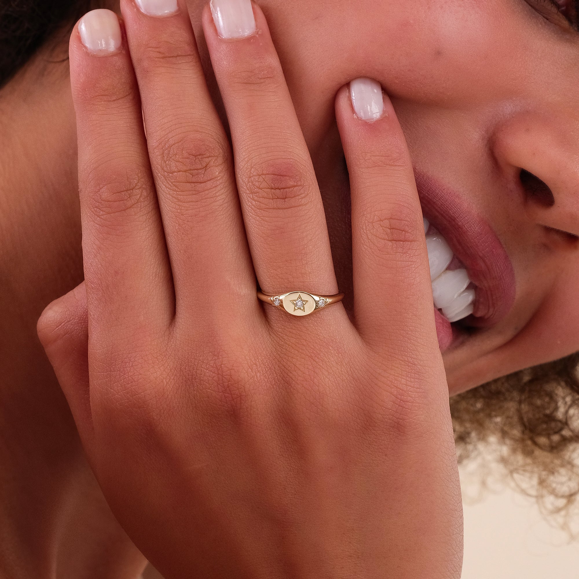 Astral Star Signet Ring