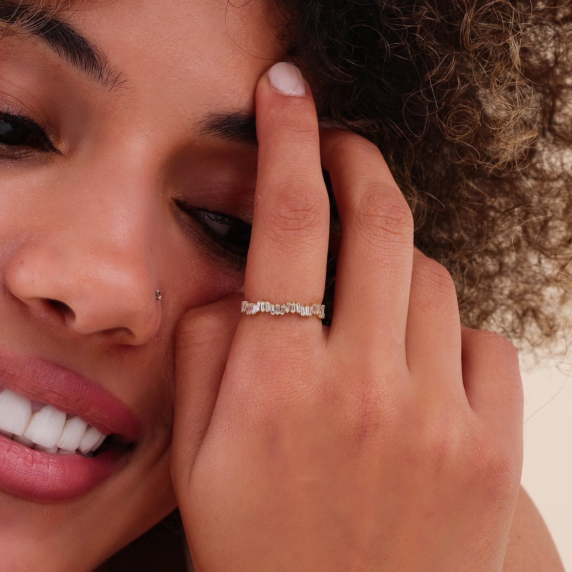 Vera Baguette Eternity Ring