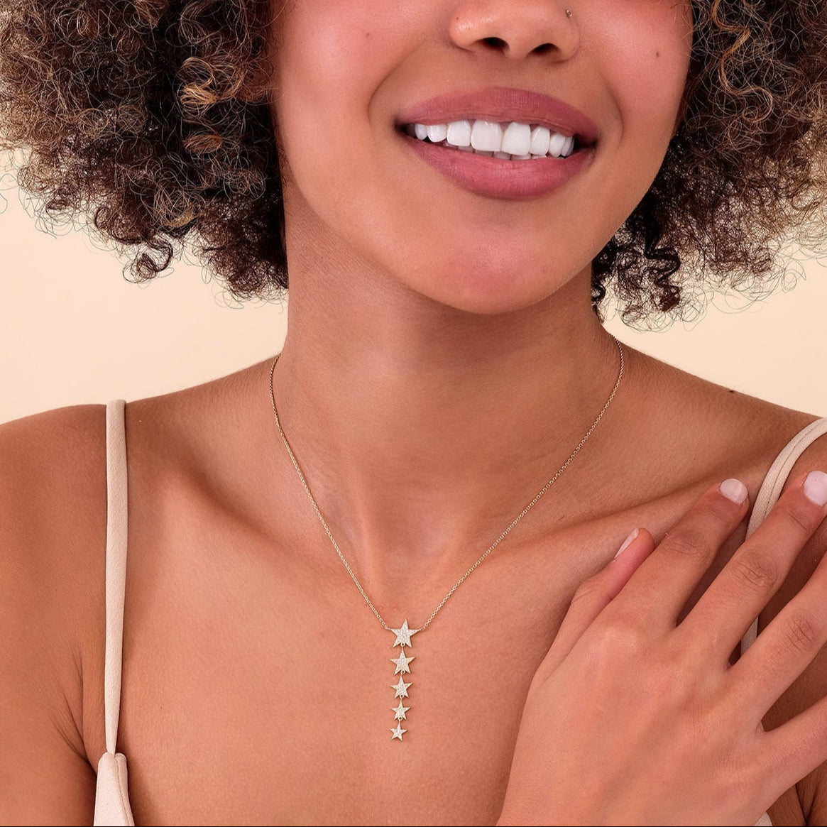 Shining Star Diamond Necklace