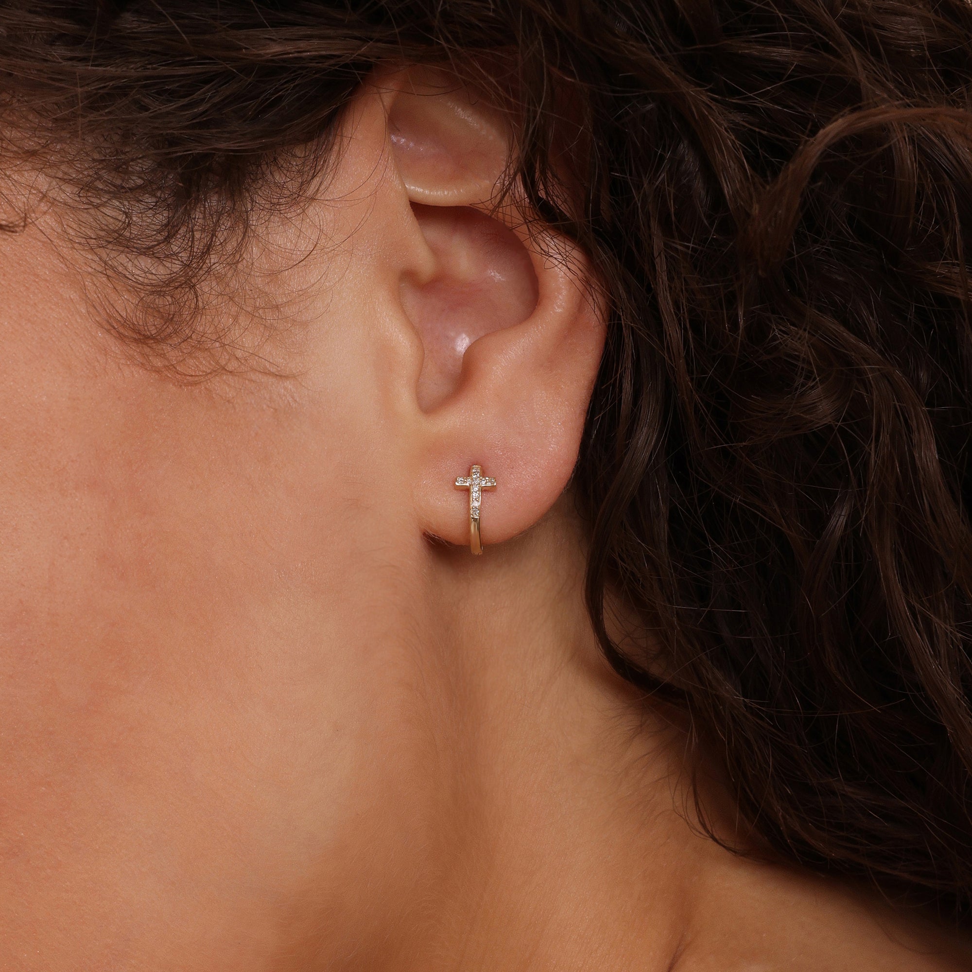 Iconic Cross Earrings