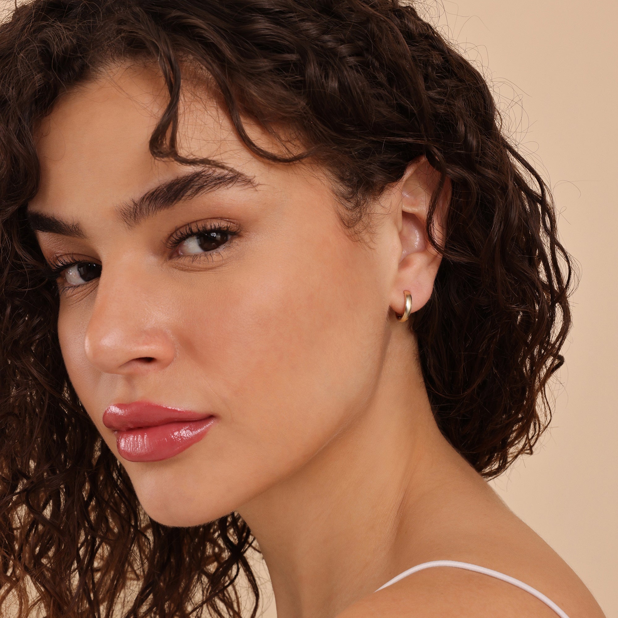 Sterling Silver Mini Huggie Hoops