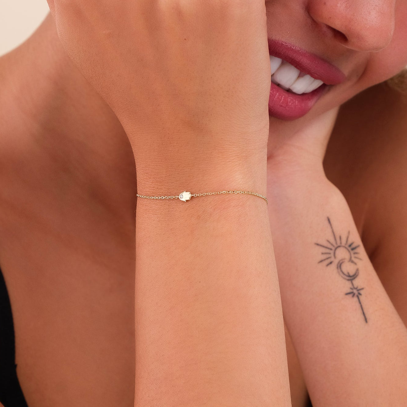 Ophelia Hamsa Bracelet