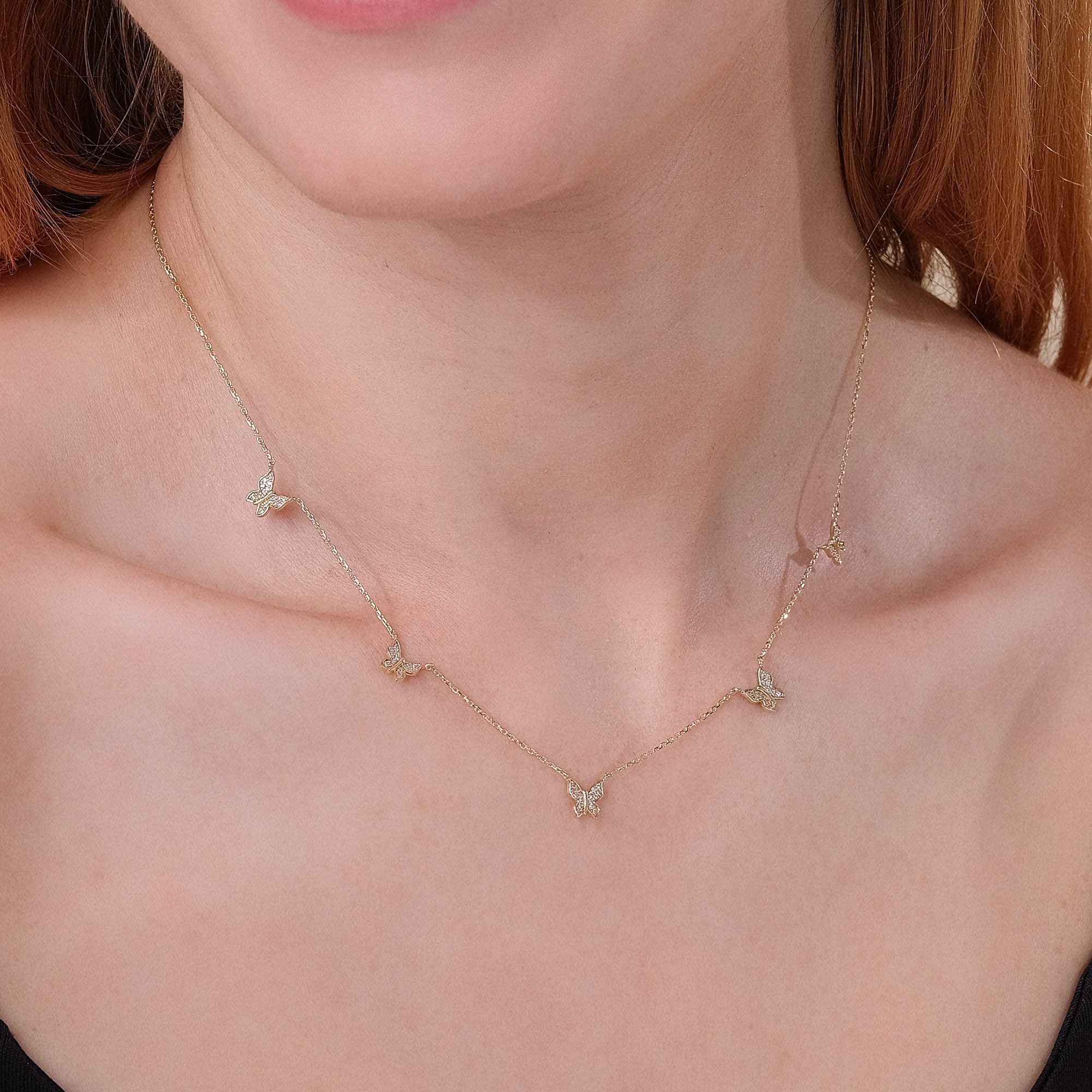 Whispering Butterfly Necklace