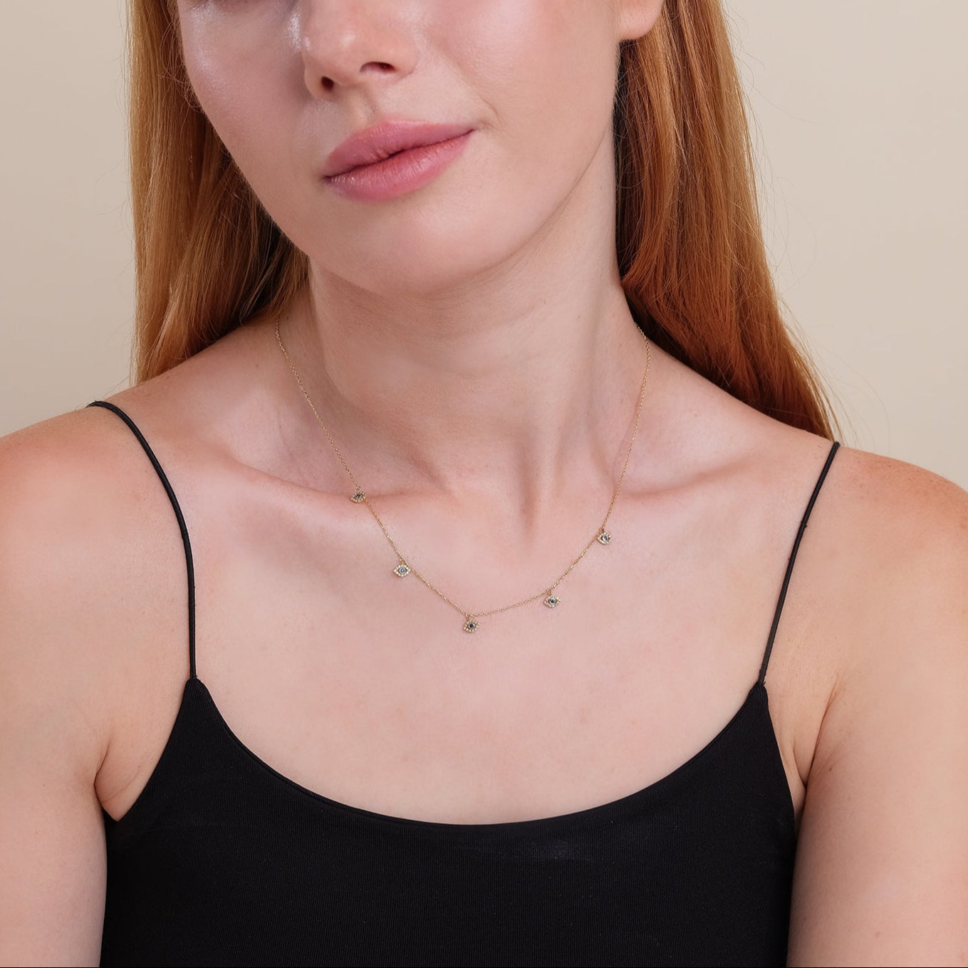 The Guardian Evil Eye Charms Necklace