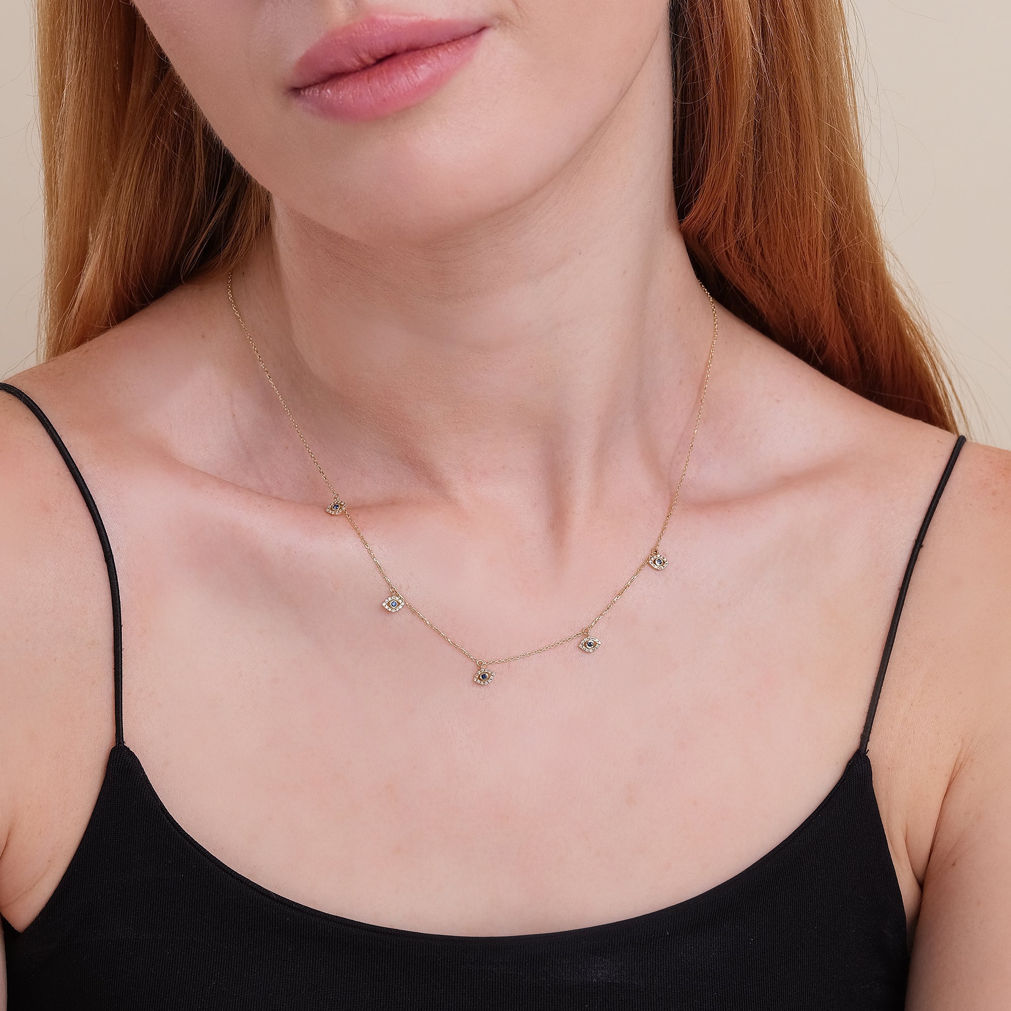 The Guardian Evil Eye Charms Necklace
