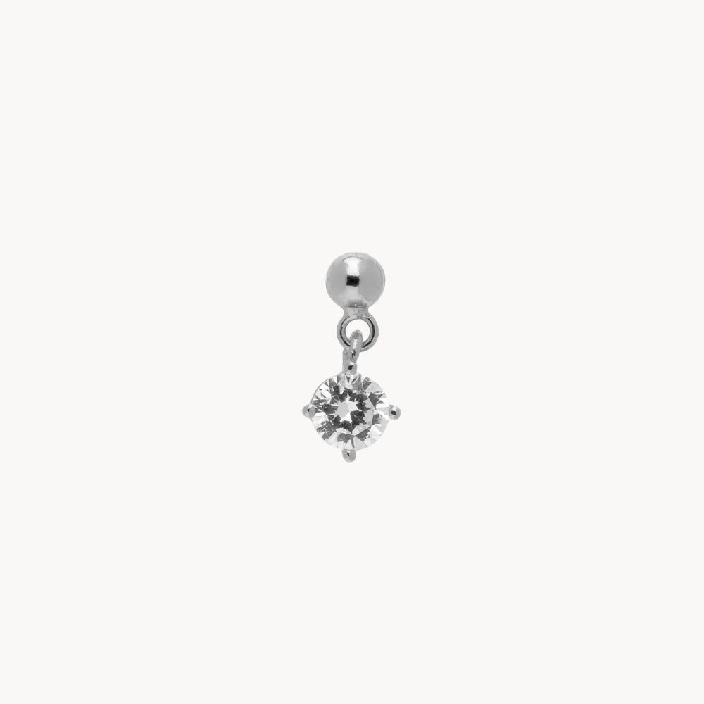 Dangle 18K Gold-Plated Sterling Silver Piercing - Jewel Edition