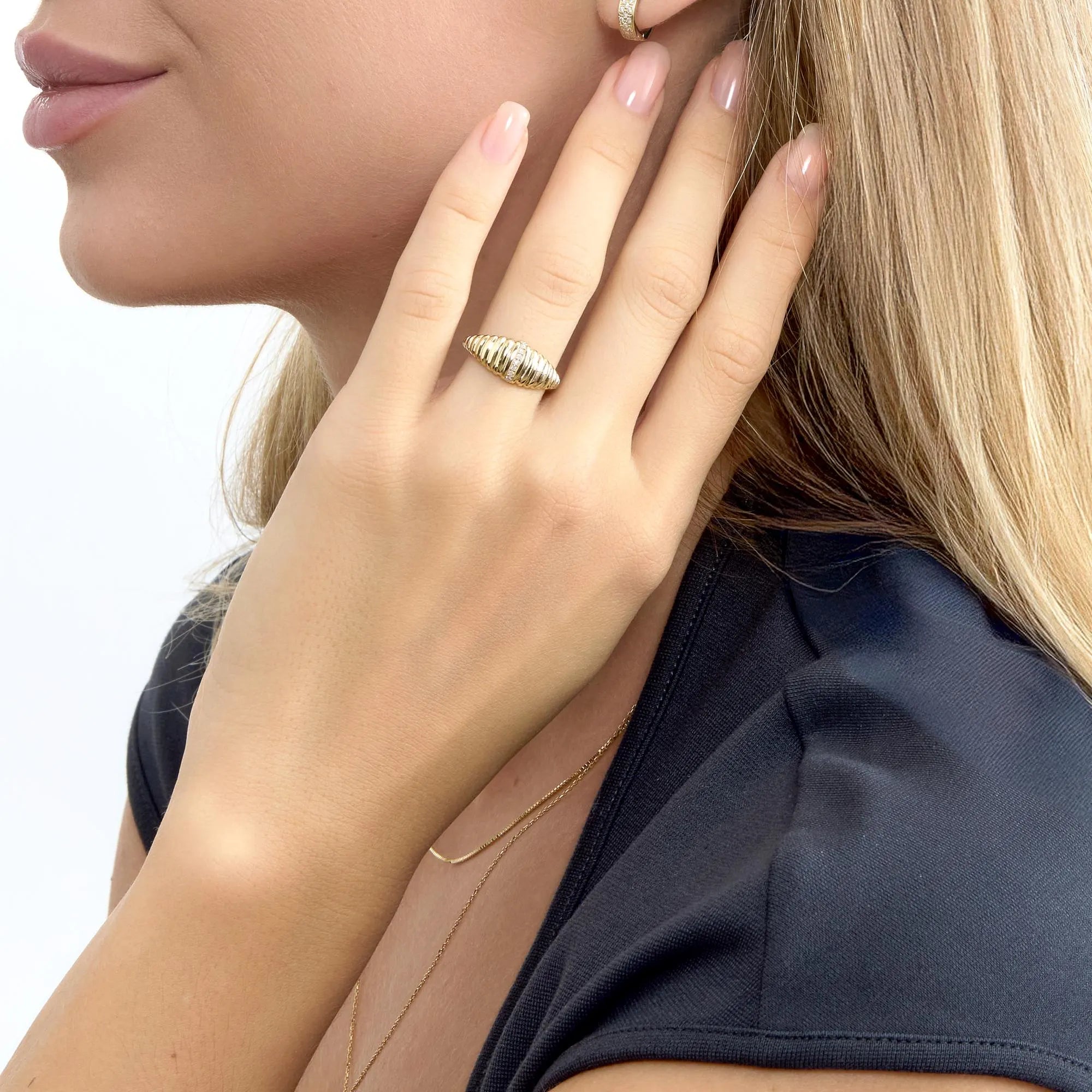 Lunar Bar Statement Ring