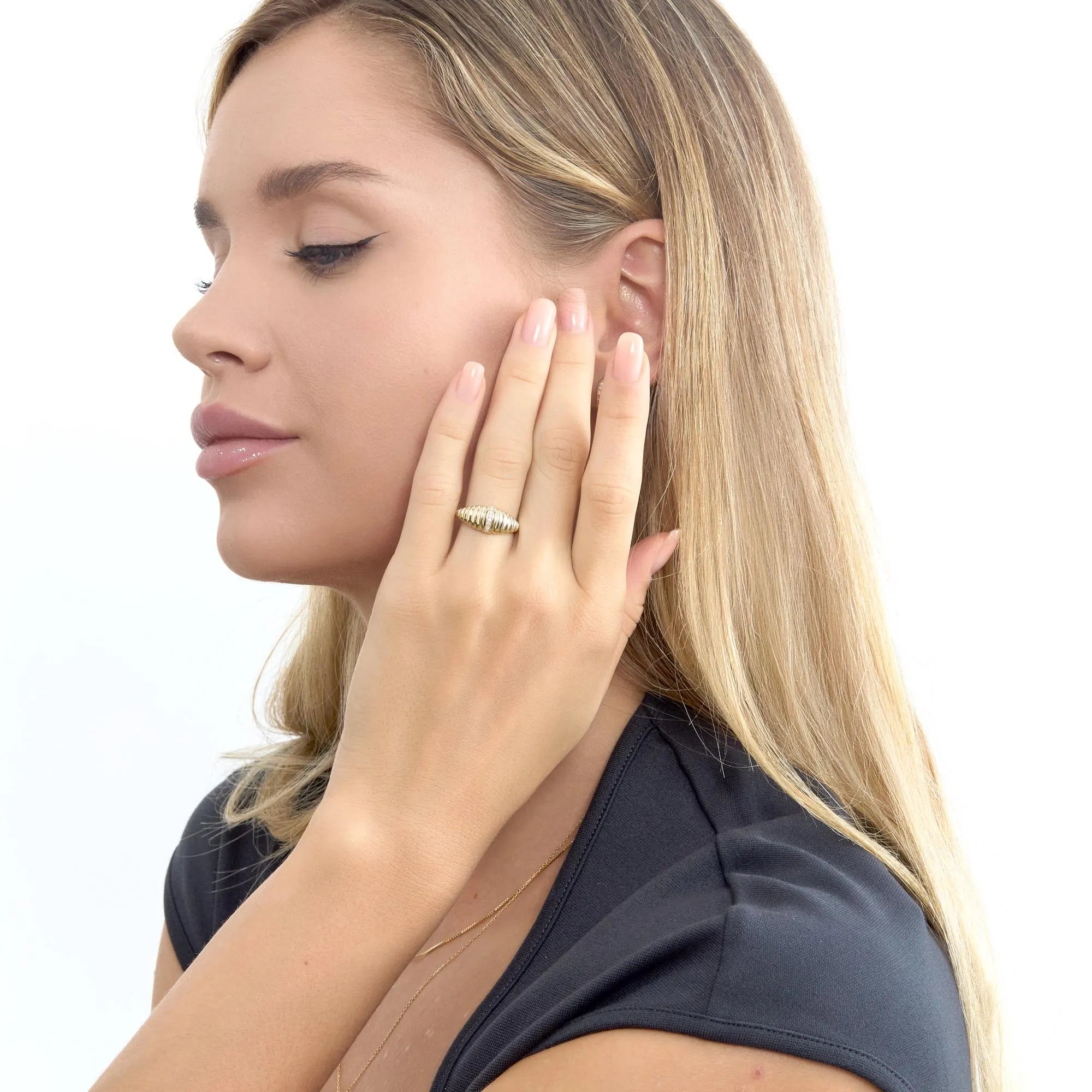 Lunar Bar Statement Ring