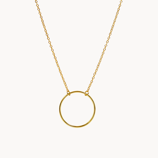 Karma Circle Necklace - Jewel Edition