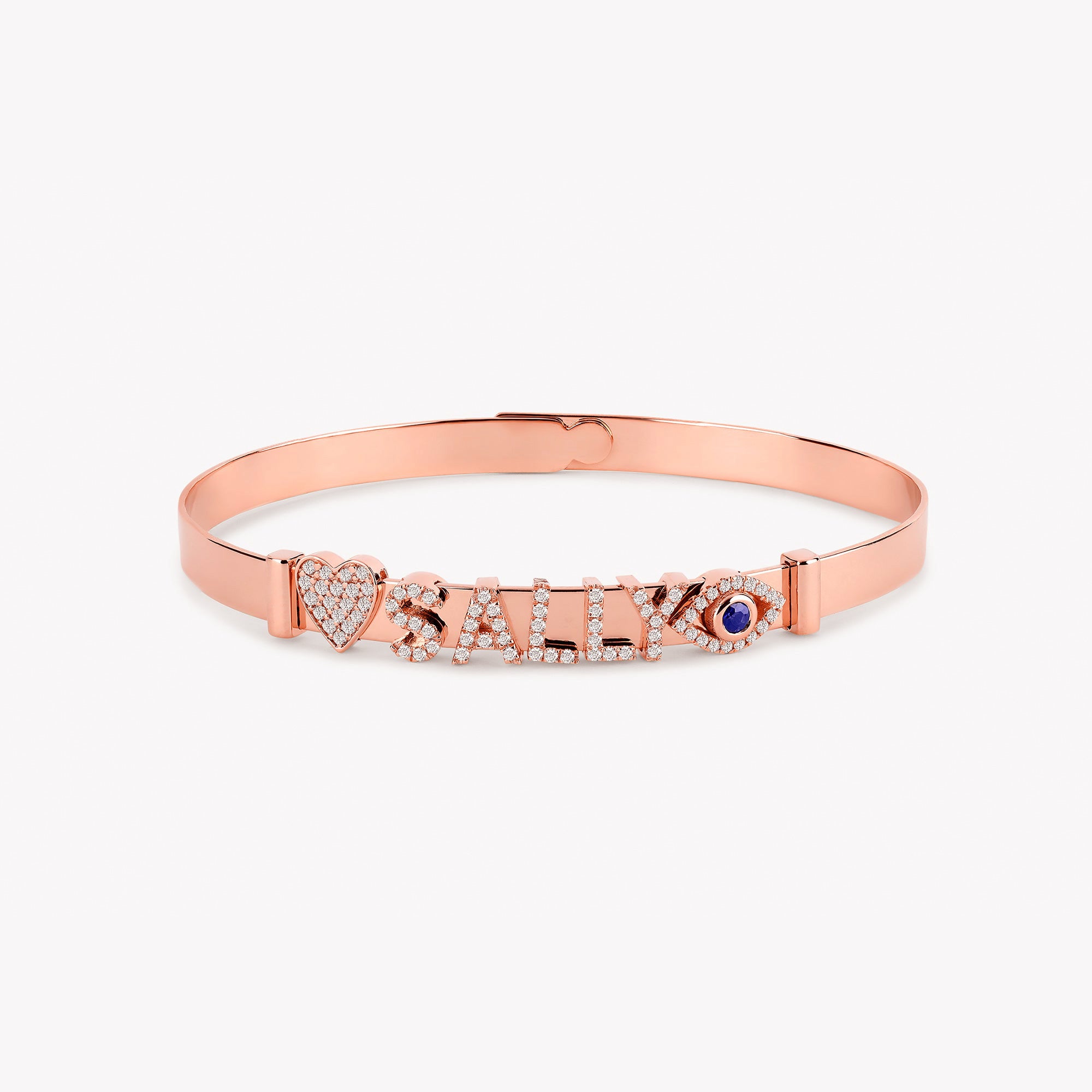 Sliding Accent Bangle Bracelet