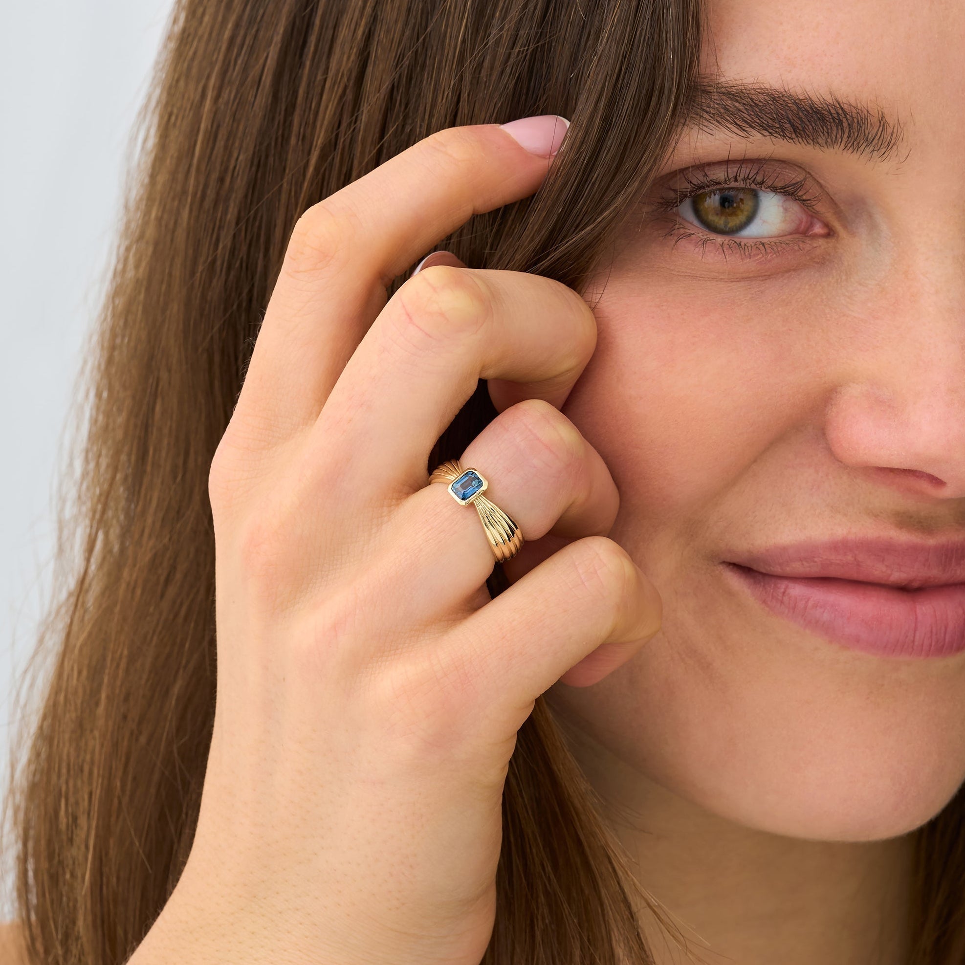 Deco Dream Sapphire Ring