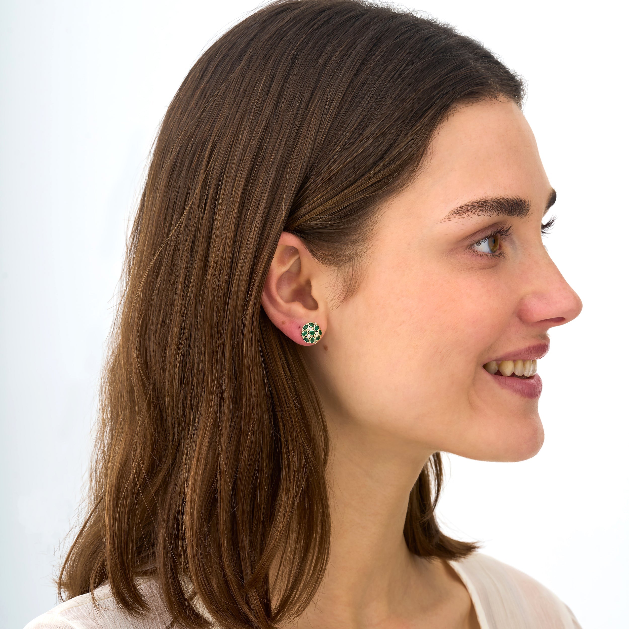 Lush Leaf Studs