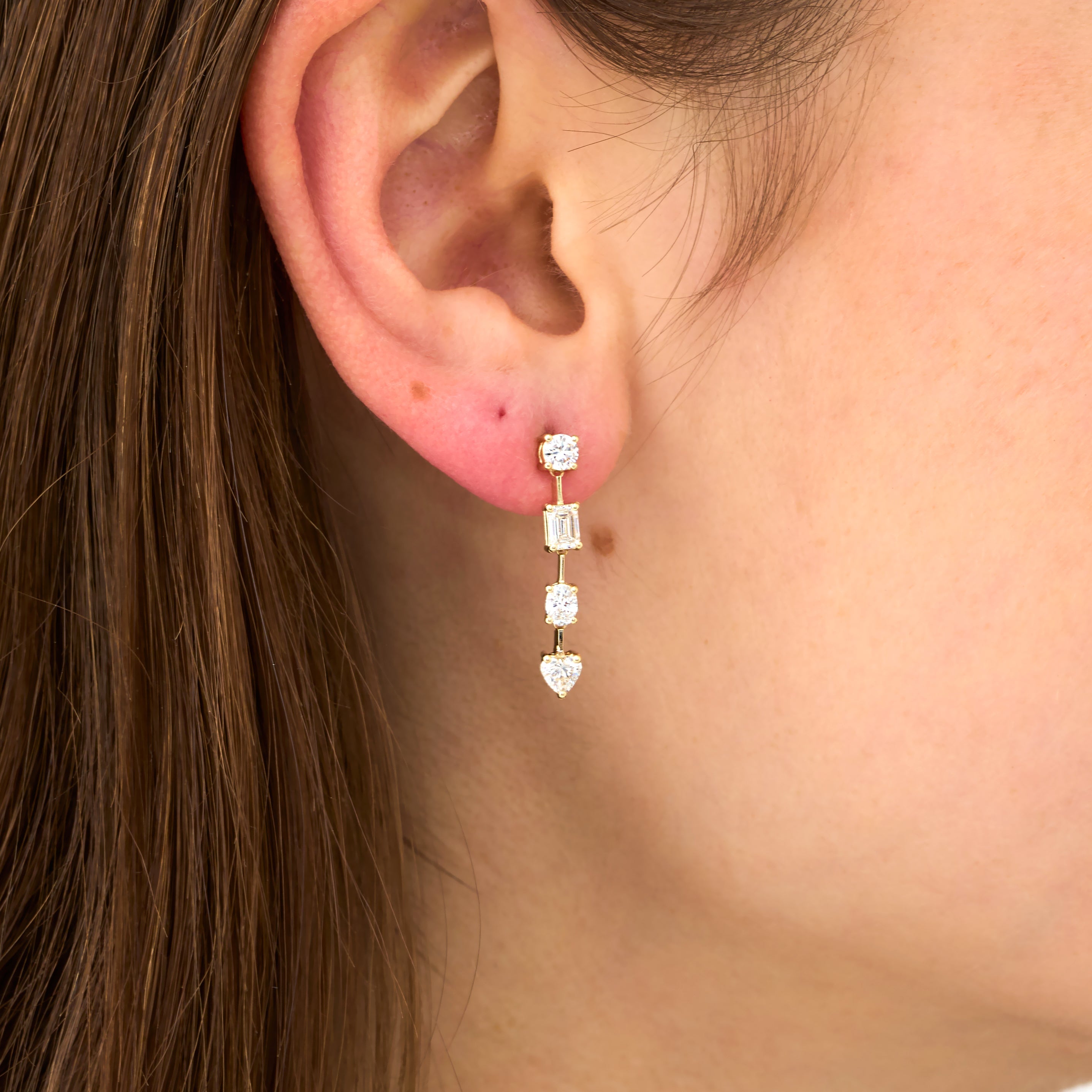 Glintwave Drop Earrings