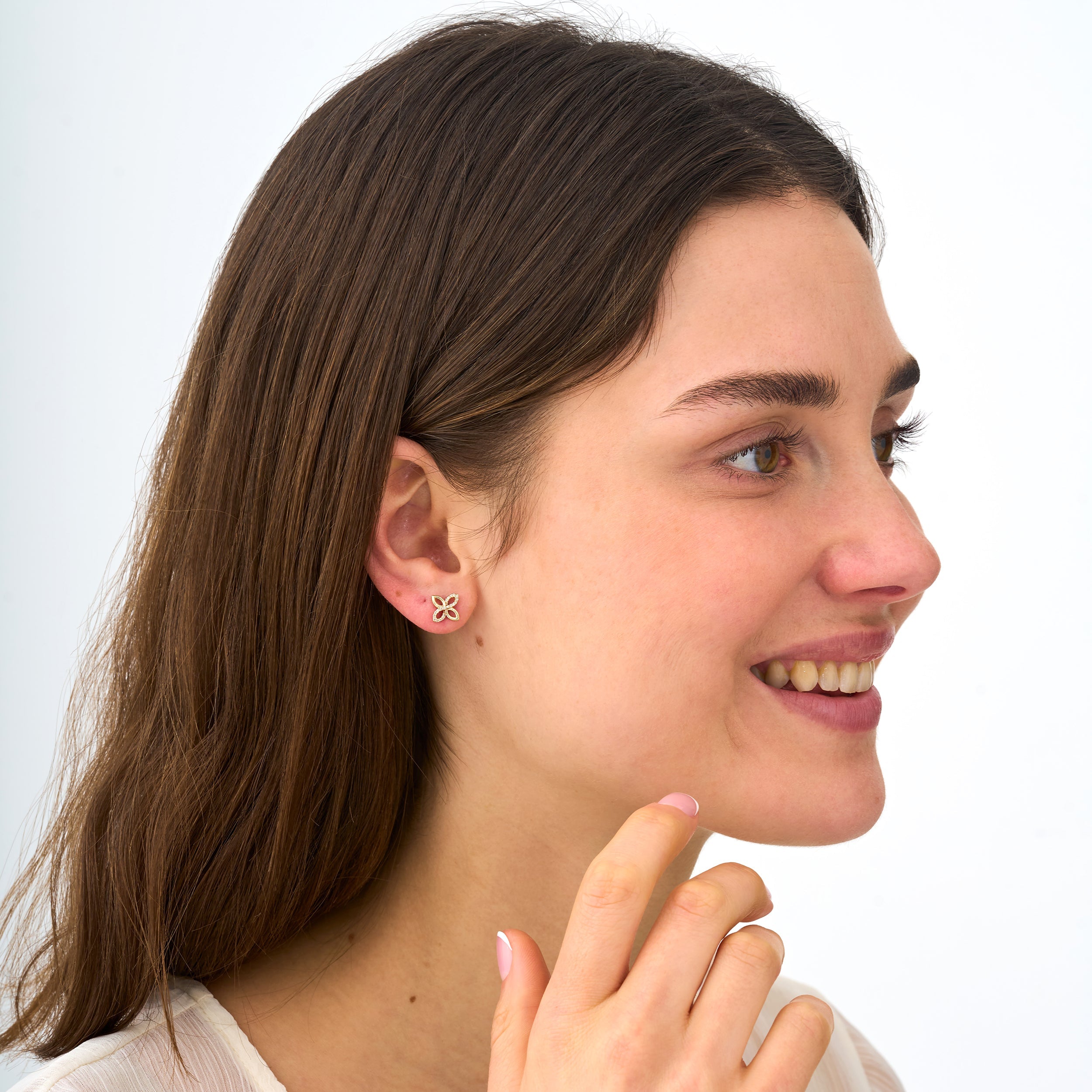 Lucky Leaf Mini Earrings